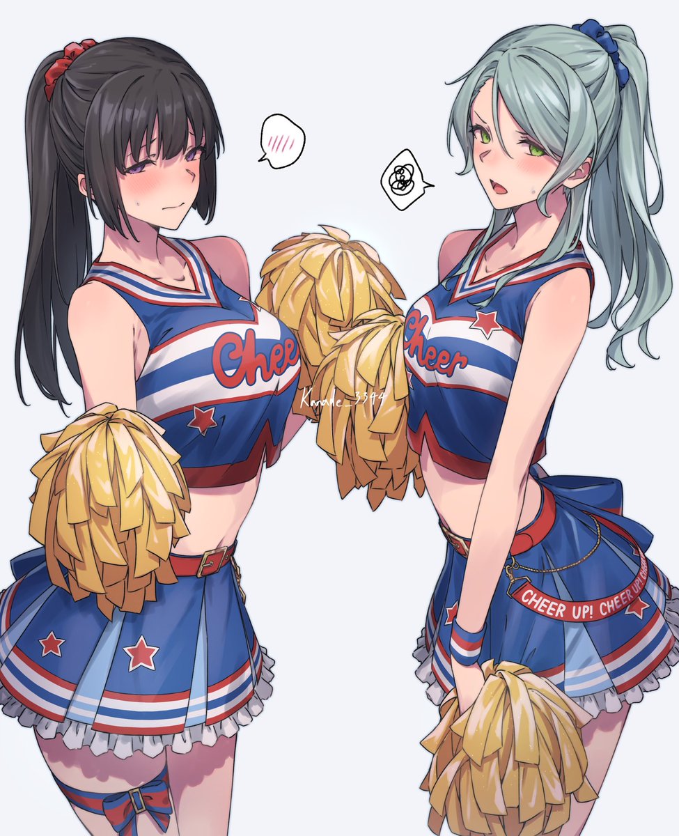 Kanade_3344's tweet photo. 今年一番はチア衣装でした
というわけで再掲 https://t.co/56GeFJ1Zmq