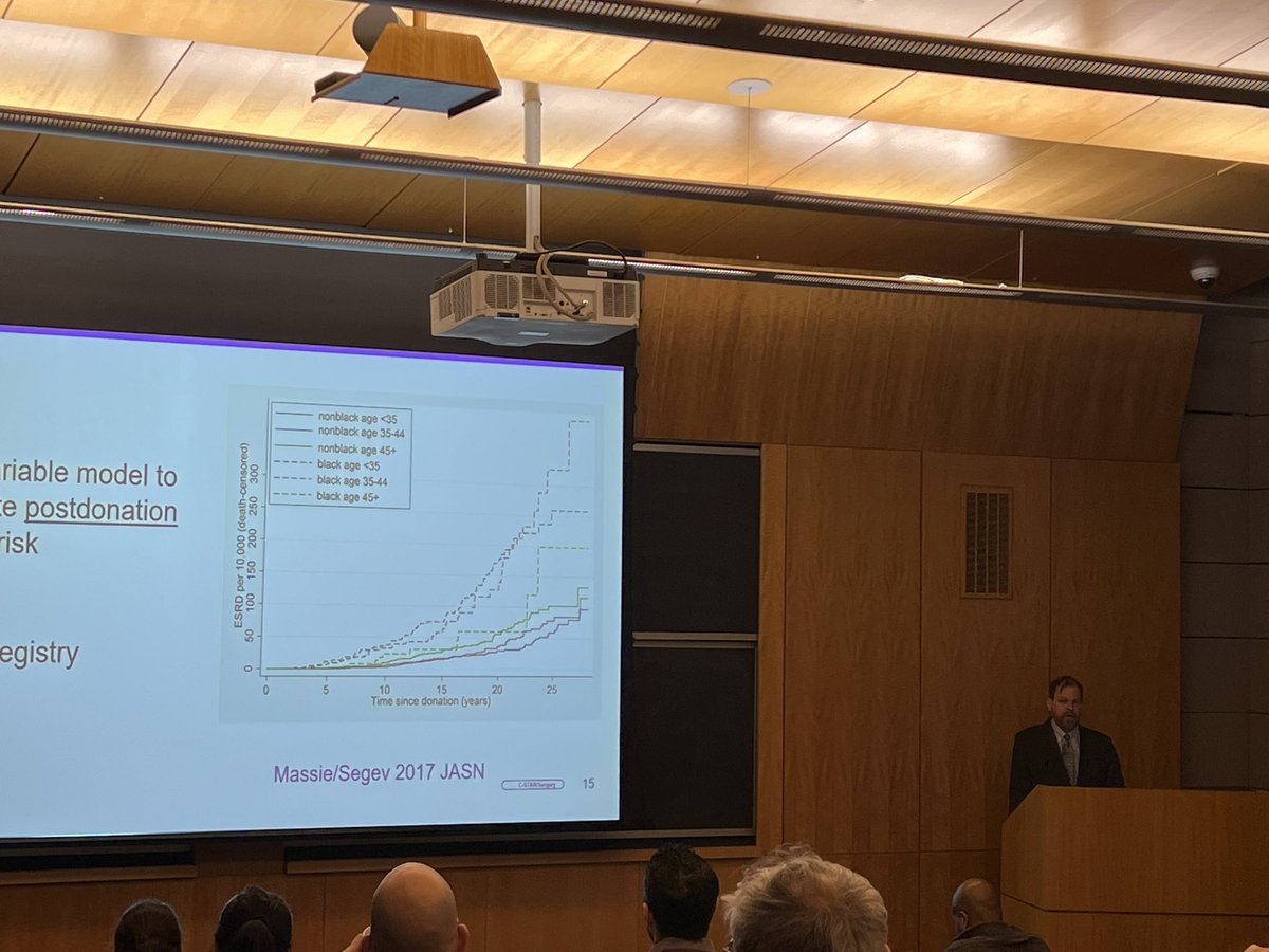 Center for Surgical & Transplant Applied Research (@nyugsom_cstar) on Twitter photo An inspiring Grand Round this morning at @NYUSurgery with Allan Massie on leveraging data to guide clinical decisions in living kidney donation. Transforming patient care with evidence-based strategies!
#NYULHSurgery #KidneyDonation #DataInMedicine #TransplantCare <a href="/AllanBMassie/">Allan Massie</a> An inspiring Grand Round this morning at @NYUSurgery with Allan Massie on leveraging data to guide clinical decisions in living kidney donation. Transforming patient care with evidence-based strategies!
#NYULHSurgery #KidneyDonation #DataInMedicine #TransplantCare <a href="/AllanBMassie/">Allan Massie</a>