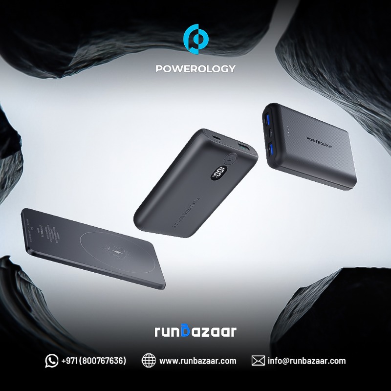 RunBazaar's tweet photo. โก Stay charged and connected with Powerology!
Explore sleek, reliable, and fast-charging power banks on RunBazaar. Power up anytime, anywhere with confidence! ๐
Explore more here: https://t.co/KELGZDTpH2
#Powerology #RunBazaar #StayCharged #PortablePower #TechEssentials
