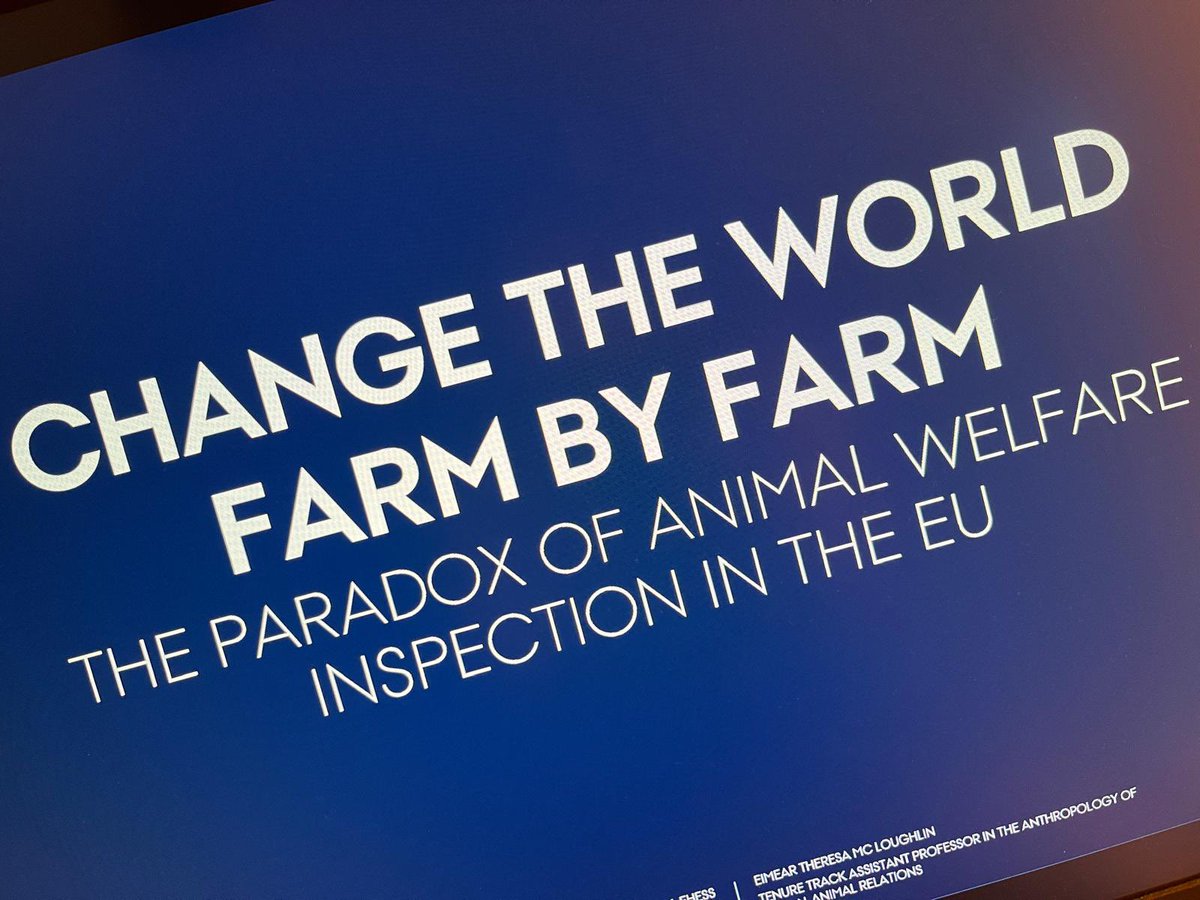 Dr. Eimear Mc Loughlin (@eimeartf) on Twitter photo ✨Excited about sharing my research on Animal Welfare Inspection across the EU at <a href="/EHESS_fr/">EHESS</a> in Paris this week!
❤️Especially grateful to <a href="/KeckFrederic/">Frederic Keck</a> for the invitation!
Wouldn’t be possible without the support of <a href="/Eurcaw_pigs/">EURCAW-Pigs</a> 🐷 ✨Excited about sharing my research on Animal Welfare Inspection across the EU at <a href="/EHESS_fr/">EHESS</a> in Paris this week!
❤️Especially grateful to <a href="/KeckFrederic/">Frederic Keck</a> for the invitation!
Wouldn’t be possible without the support of <a href="/Eurcaw_pigs/">EURCAW-Pigs</a> 🐷