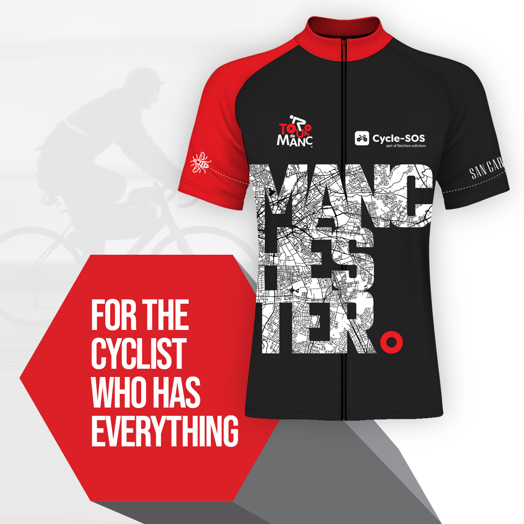 🎄 Give the gift of lycrathis Christmas! Our Tour de Manc 2025 jersey is the perfect gift for the cyclist who has everything.

shop.tourdemanc.co.uk/products/jerse…