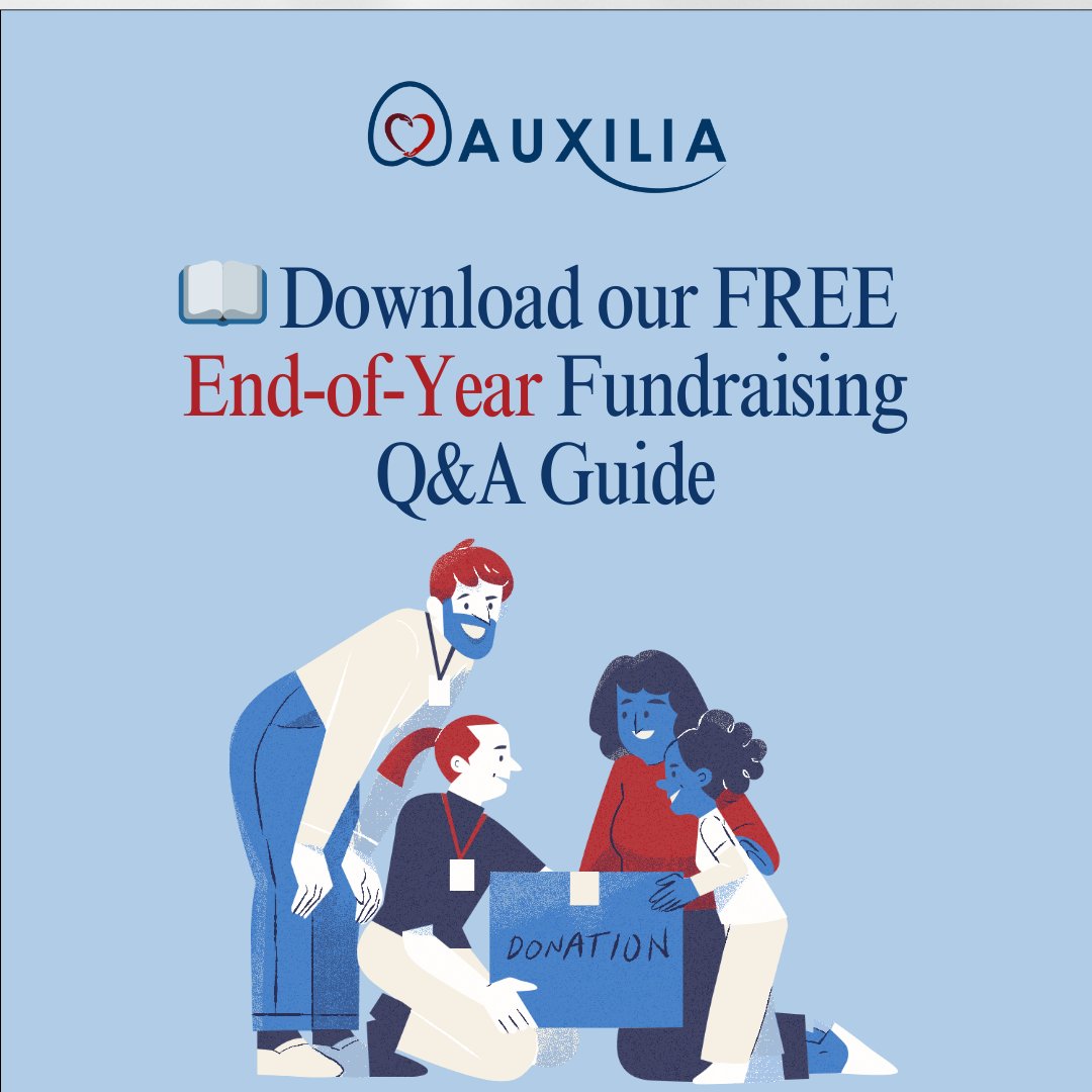 AuxiliaSoftware's tweet photo. ✨ Ready to Crush Your End-of-Year Fundraising Goals? ✨
Nonprofits, we’ve got your back! Auxilia's experts have answered your most pressing questions about donor engagement, campaign planning, and maximizing impact. 💡
📥Access here! https://t.co/eqiY2SLxIW https://t.co/aYD5NUvJrN