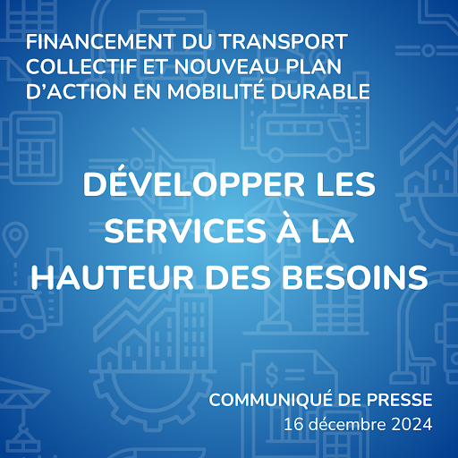 Alliance TRANSIT (@alliancetransit) on Twitter photo La consécration du statu quo aurait des conséquences négatives non seulement pour la mobilité mais aussi pour l’économie, en ralentissant notamment le développement immobilier, s’inquiètent TRANSIT, <a href="/iduquebec/">IDU</a> , l’ <a href="/ouq_qc/">Ordre des urbanistes du Québec</a> et la <a href="/FCCQ/">Fédération des chambres de commerce du Québec</a> 2/ Communiqué: transitquebec.org/2024/12/financ… La consécration du statu quo aurait des conséquences négatives non seulement pour la mobilité mais aussi pour l’économie, en ralentissant notamment le développement immobilier, s’inquiètent TRANSIT, <a href="/iduquebec/">IDU</a> , l’ <a href="/ouq_qc/">Ordre des urbanistes du Québec</a> et la <a href="/FCCQ/">Fédération des chambres de commerce du Québec</a> 2/ Communiqué: transitquebec.org/2024/12/financ…