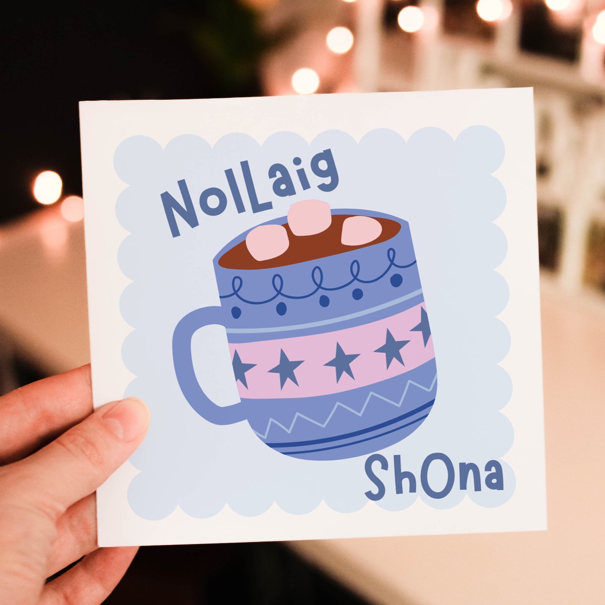 Spread the grá this Christmas with our ‘Nollaig Shona’ cards—celebrating the beauty of the Irish language!
