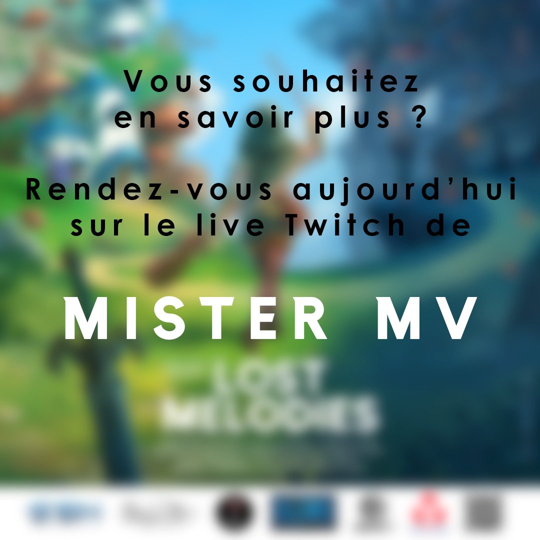 C'est le jour J ! Si vous suivez aujourd'hui, lundi 16/12, le live Twitch de <a href="/mistermv/">mistermv</a> vous pourrez entendre parler de notre nouvelle aventure 🙊 twitch.tv/mistermv
. 
On vous en dira plus ce soir également 😁