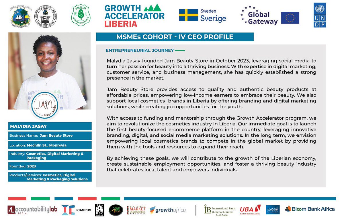 Growth Accelerator Liberia tweet media