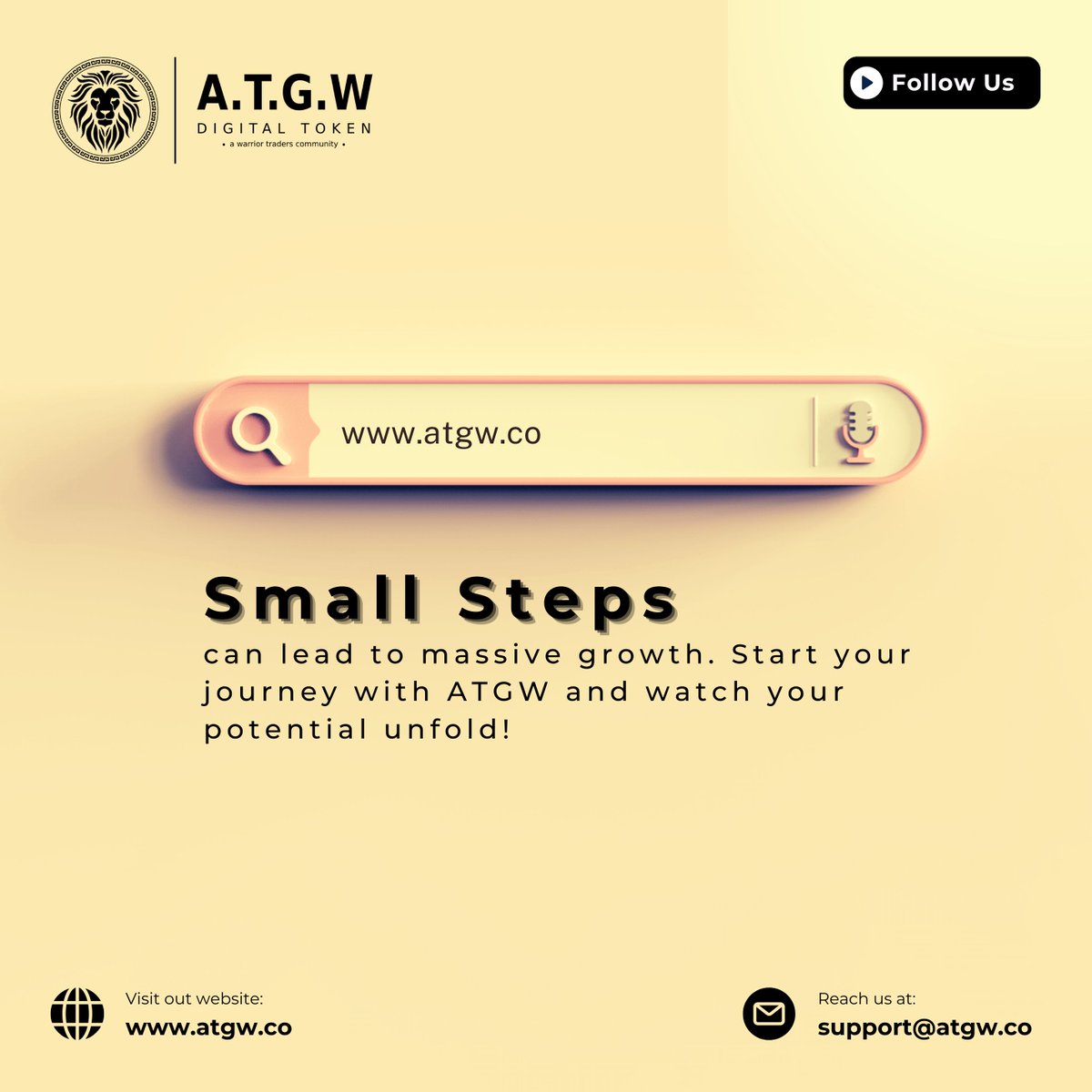ATGWToken's tweet photo. π Keep your digital world powered with ATGW Token.
Driving transactions, rewards, and more in a vibrant ecosystem.
#ATGWToken #CryptoEcosystem #DigitalFinance #PowerOfCrypto https://t.co/6jvDVcSe7y