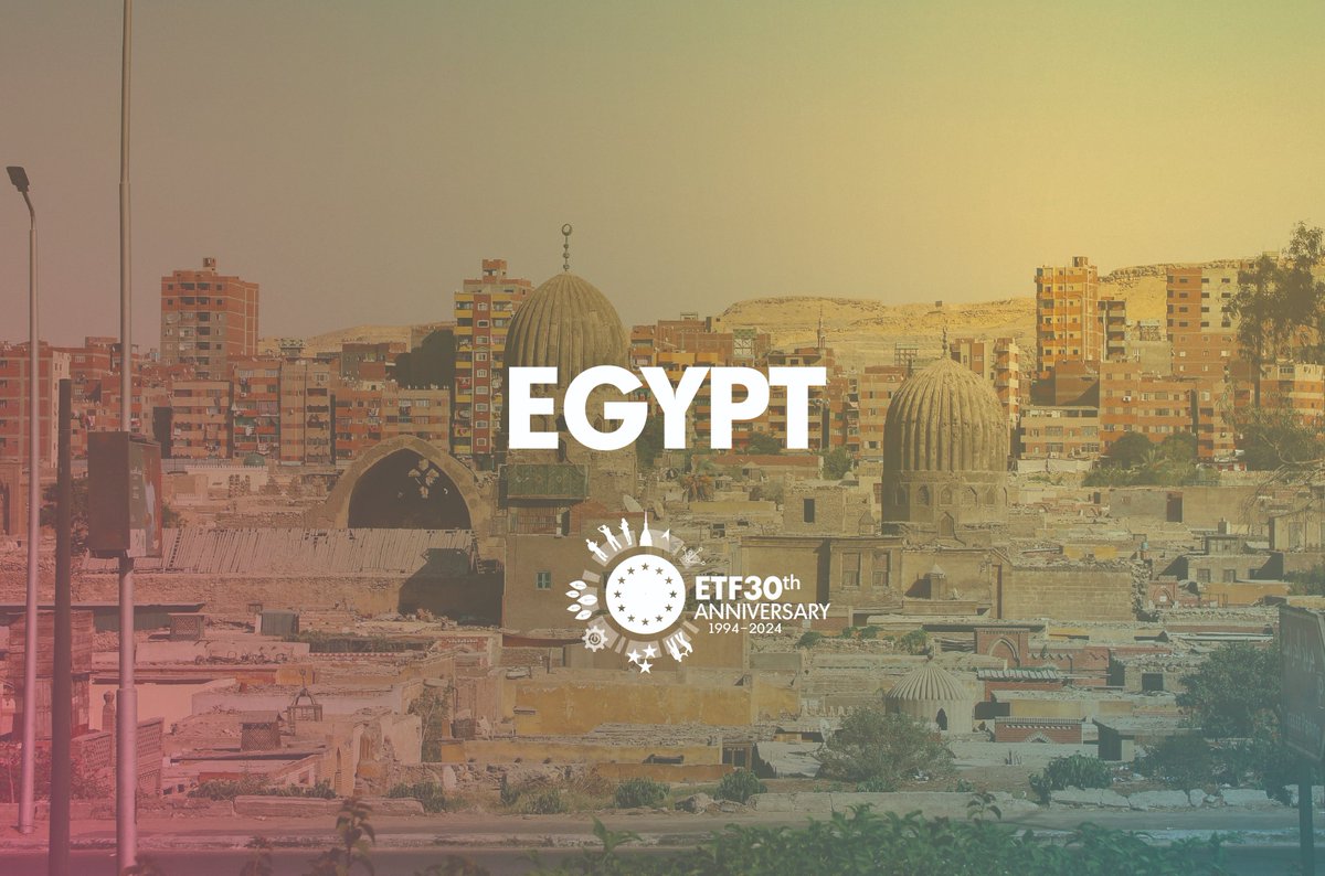 30 years, 30+ stories: #Egypt’s roadmap to sustainable growth!

<a href="/etfeuropa/">European Training Foundation 🇪🇺</a> has been Egypt’s trusted partner in education reforms for decades:
✅ 80+ Applied Technology Schools
✅ Focus on green &amp; digital skills
✅ Bridging skills gaps

More: tinyurl.com/473kjxxj

#ETF30Years