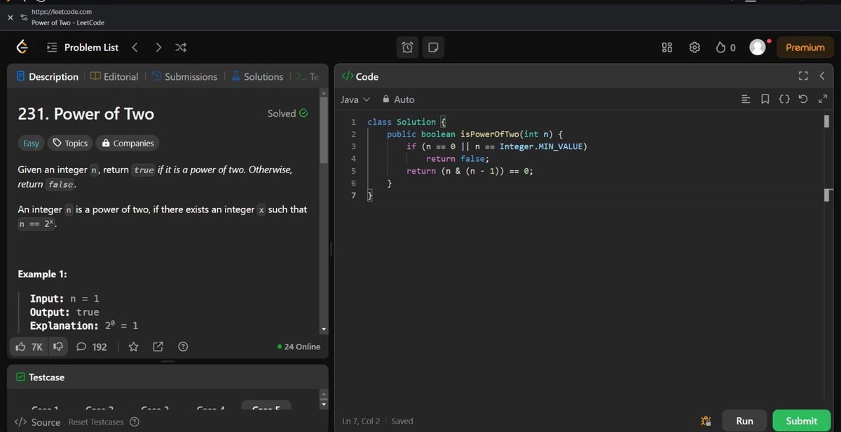 Madhav353's tweet image. Bit manipulation is pure fun, solving puzzles with 0s and 1s!

 #CodingJoy #BitManipulation #ProgrammingFun #LearnToCode #TechLife