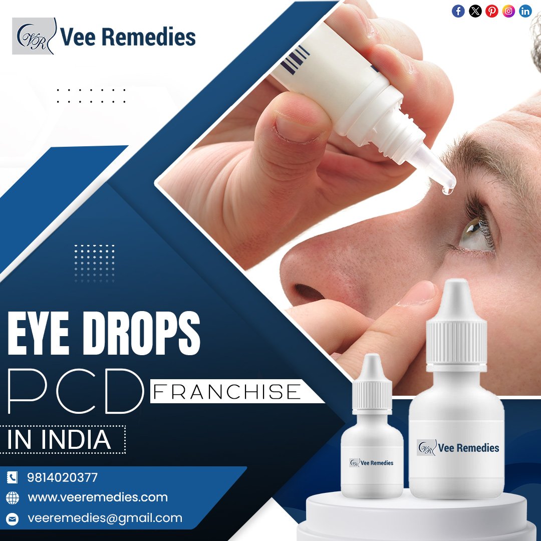 RemediesVee's tweet image. Partner with Vee Remedies for trusted Eye Drop PCD Franchise opportunities across India.
For More Info:
Visit: veeremedies.com
Call us: 098140 20377
#VeeRemedies #EyeDrops #PCDFranchise #PharmaFranchise #QualityEyeCare #PharmaBusiness #FranchiseOpportunity #EyeHealth