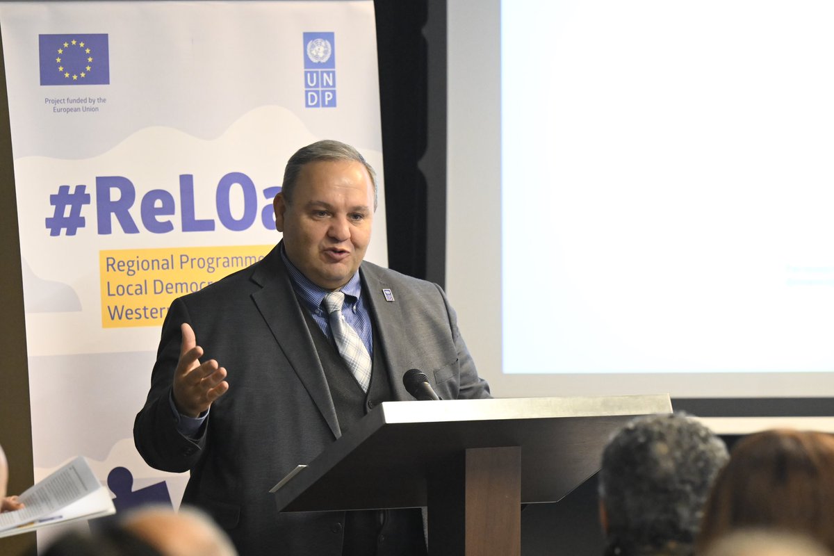 ArmenGrigoryan8's tweet photo. Together w/ Enrica Chiozza @echiozza - #DGNEAR at the final event of the #EU supported #ReLOaD2 project. Sharing results of 60+ #CSO projects, across 8 partner municipalities, with 15,000+ participants. @UNDPMK looks forward to starting the new phase & support local communities. https://t.co/7nDR3147zl