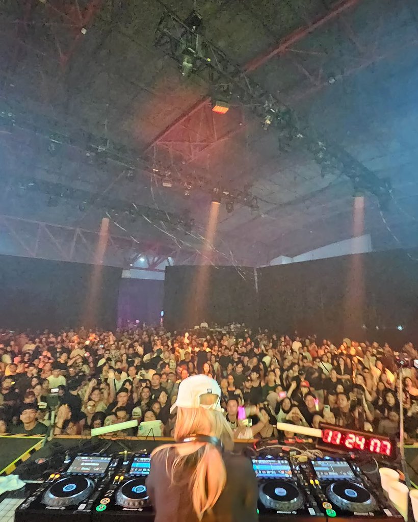 Hyoyeon_SNS's tweet photo. [INSTAGRAM] hyoyeon_x_x:
 Was so fun with you guys🫶🏻👍🏻
.
#DWP2024
#djdimension 💃🏼🕺🏼💃🏼

https://t.co/fbeINZVyvn https://t.co/R9CA0HpaGB