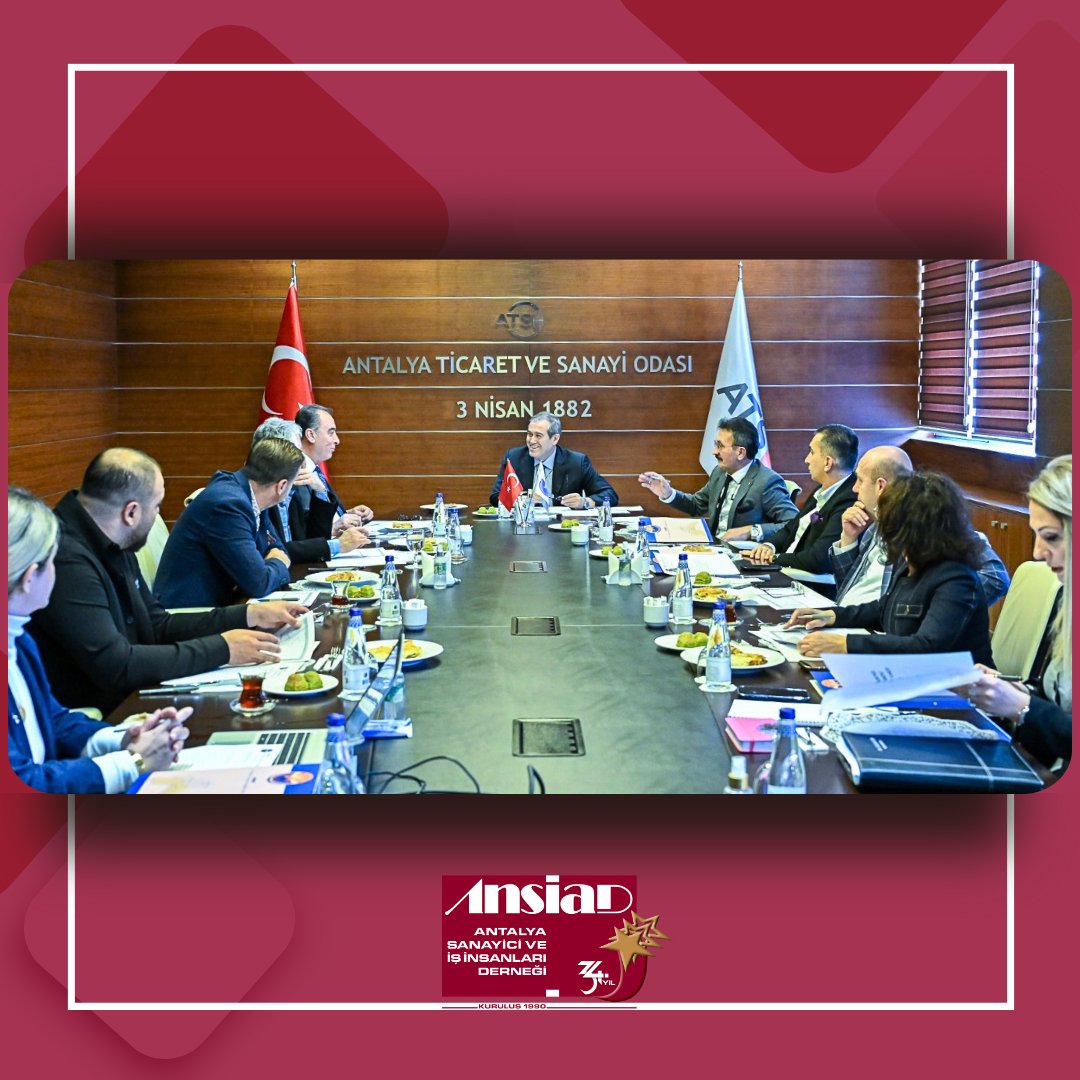 ANSİAD Yönetim Kurulu Başkanı Ercan ÖZBEK, BAGEV Yönetim Kurulu Başkanı Yusuf Hacısüleyman’ın başkanlığında gerçekleştirilen Batı Akdeniz Ekonomisini Geliştirme Vakfı (BAGEV) Olağanüstü Mütevelli Heyet Toplantısına katıldı.