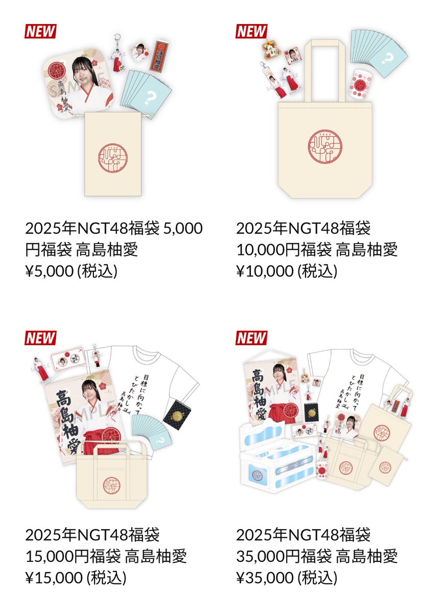 NGT48 福袋 コンプ NGT48 福袋 コンプ NGT48 福袋 生写真 コンプ NGT48 OFFICIAL GOODS STORE