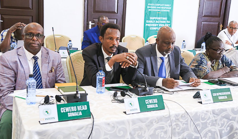 IGAD Peace and Security Division (@igadpeace) on Twitter photo The <a href="/IGADPeace/">IGAD Peace and Security Division</a> Director Commander <a href="/AbebeMuluneh/">Commander Abebe Muluneh</a> delivered welcoming remarks on behalf of H.E <a href="/DrWorkneh/">Dr Workneh Gebeyehu</a>, <a href="/IGADsecretariat/">IGAD Secretariat</a>’s Executive Secretary, at the 19th <a href="/IGAD_CEWARN/">IGAD CEWARN</a> Technical Committee on Early Warning (TCEWR) meeting in Mombasa, Kenya. He highlighted on the shared The <a href="/IGADPeace/">IGAD Peace and Security Division</a> Director Commander <a href="/AbebeMuluneh/">Commander Abebe Muluneh</a> delivered welcoming remarks on behalf of H.E <a href="/DrWorkneh/">Dr Workneh Gebeyehu</a>, <a href="/IGADsecretariat/">IGAD Secretariat</a>’s Executive Secretary, at the 19th <a href="/IGAD_CEWARN/">IGAD CEWARN</a> Technical Committee on Early Warning (TCEWR) meeting in Mombasa, Kenya. He highlighted on the shared