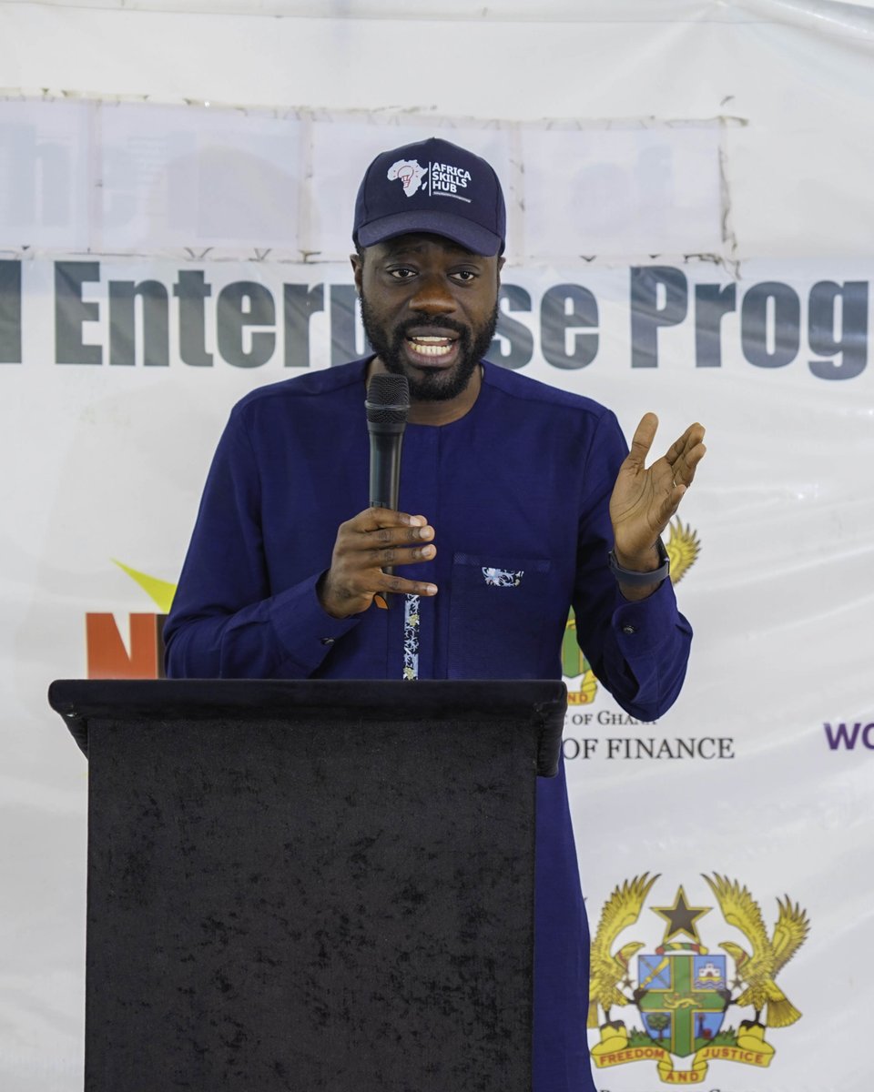 ASHAfrica_'s tweet photo. Congratulations to Our Second Cohort!

Last Thursday, we celebrated the graduation of 30 agripreneurs from the second cohort of our #AgrifoodEnterpriseProgram— driving a new era of innovation in Ghana’s agribusiness sector.

Standout Stories:

• Carl Appiah-Nyamekye is commercialising Dawadawa powder, a protein-packed spice made from fermented African locust beans, to bring this nutrient-dense product to wider markets.
• Anthoniatte Tampuli developed a rice flour alternative for Fufu, offering a healthier, gluten-free twist on the traditional cassava or yam-based staple.

What’s Next?

With mentorship from #ASHAftercare, these change-makers will receive tailored support, including business coaching, market access opportunities, and funding guidance. These efforts aim to scale their ventures, create jobs, and drive sustainable growth in their communities.

Program Impact:

The Agrifood Enterprise Program has empowered participants to achieve remarkable milestones:

• 50 graduates, each building a network of 49 new markets and connections.
• Beneficiaries made over 10,000 sales through exhibitions, partners, and industry experts.
• The program birthed 15+ new products and ideas.
• $7,000 in grants and loans accessed by over five beneficiaries.
• The training produced 20 social media content ideas and 15 new social media accounts.
This program continues to foster innovation, tackle challenges in agribusiness, and drive economic growth across Ghana.

Thank you to our trainers, partners, and supporters for making this milestone possible.

Check the event highlights below.

#Graduation #Cohort2 #AFEP