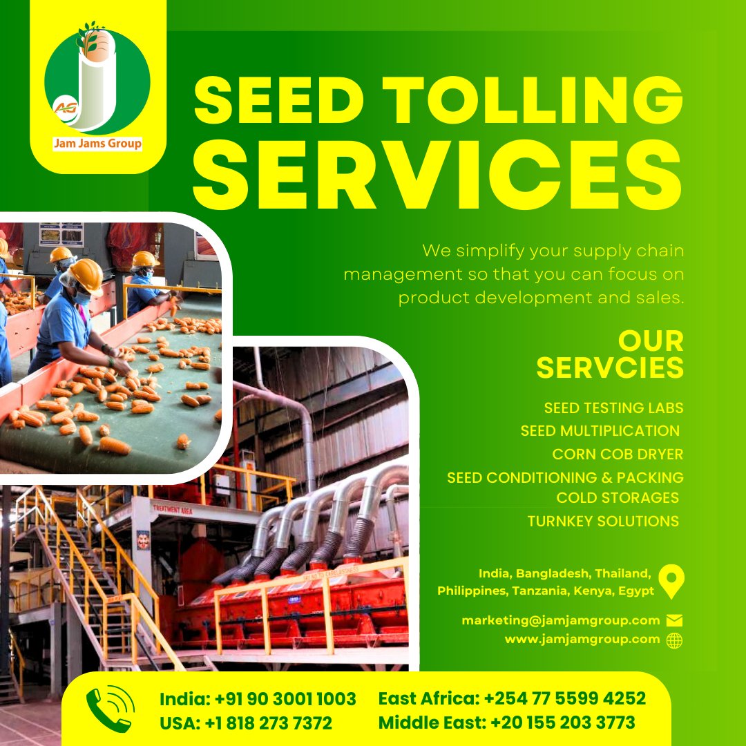 We can help your seed business reach new heights through our full-service Contract production-to-distribution Seed Handling Services.  #seedindustry #agriculture #farming #seeds #farmers #seedmultiplication #seedconditioning #agritech #agriculture