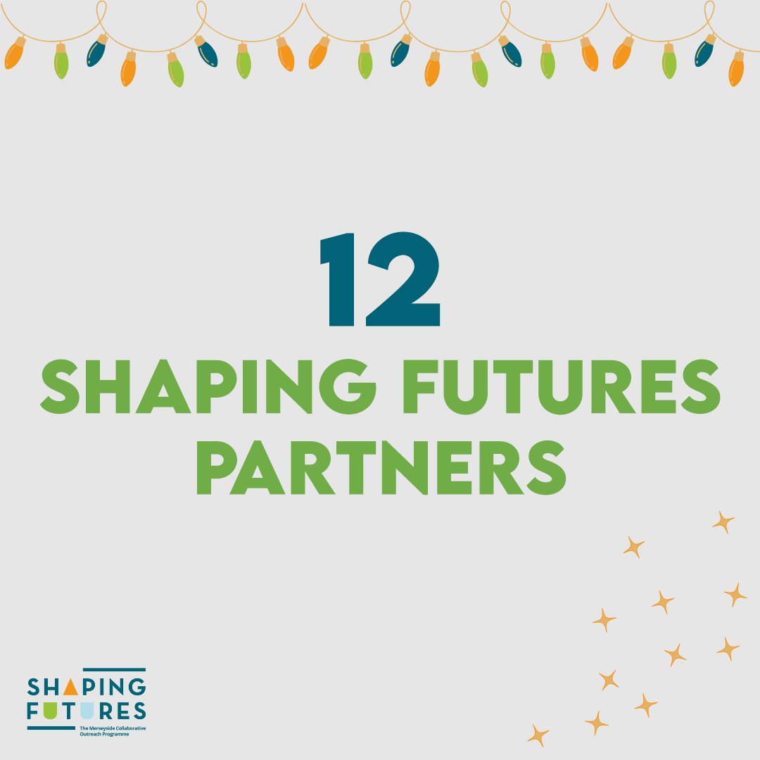 ShapingFutures_'s tweet image. 🌟12 days of Shaping Futures 🌟

This winter holiday season we thought it would be a good time to give a little insight into our programme, starting with our brilliant partner institutions.
Reducing disadvantage &amp;amp; the impact of it in education can't be done alone! #UniConnect