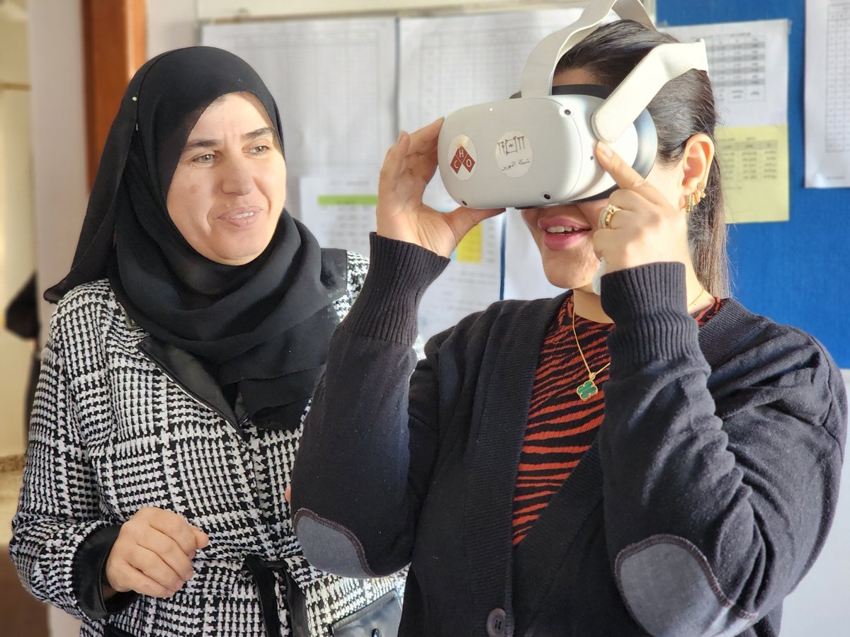 Cho_Kurdish's tweet photo. 7/11/2024
During our outreach campaign at Tablo School, we introduced and presented our projects and assisted students in trying our VR and AR complemented projects. We are very grateful to their warm welcomes and genuine enthusiasm in experiencing our projects. https://t.co/rtMOIz8pEe