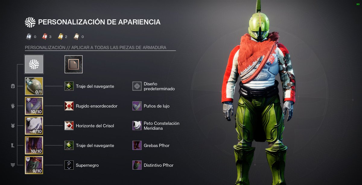 Asieraguirre12's tweet photo. Oh no... The Grinch is trying to steal presents 🎁 #DawningFashion @DestinyTheGame @Destiny2Team @BrunoLouviers @MoltenSlowa https://t.co/ffnsDCeBT5