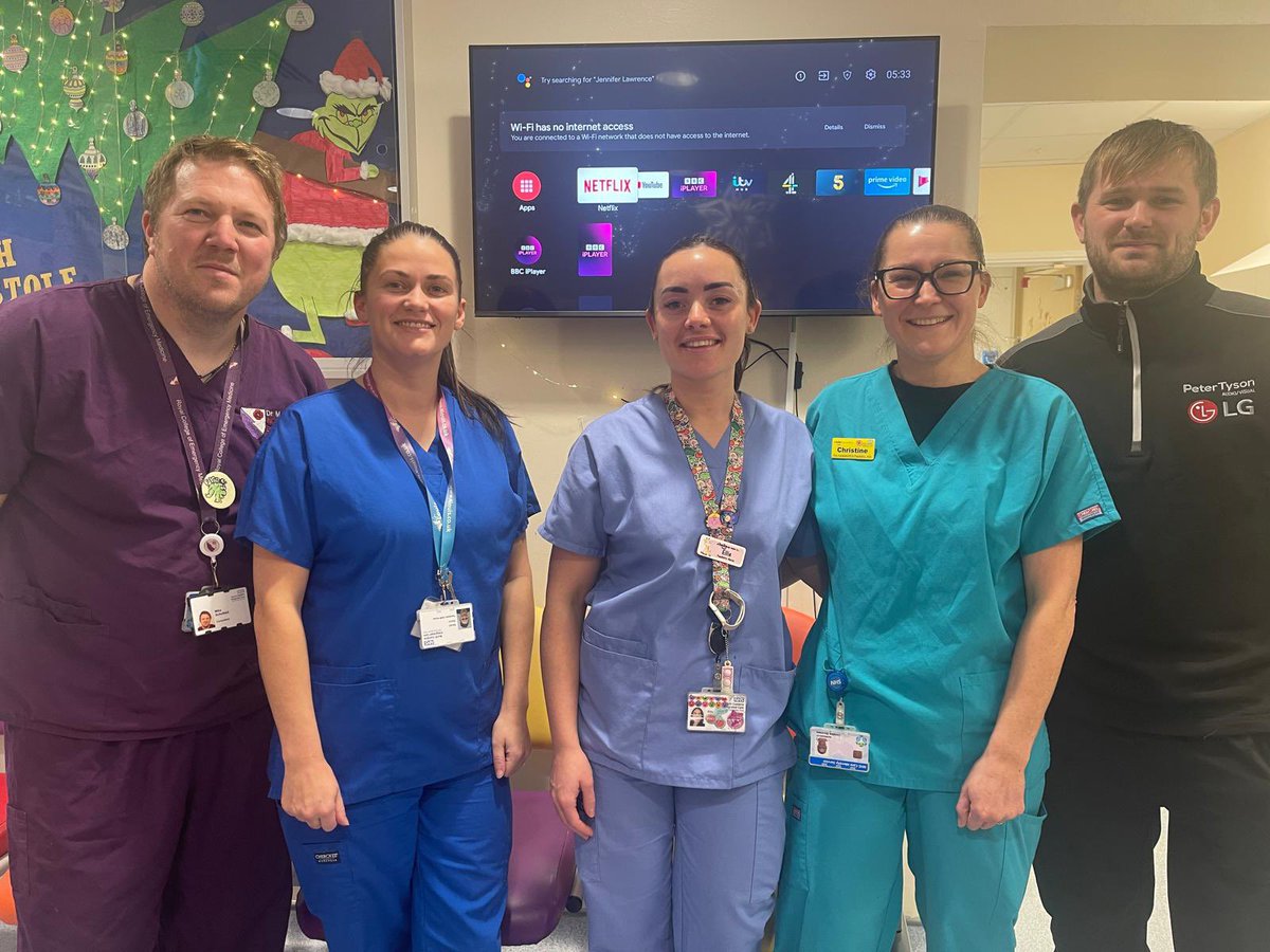 Kirsty (@kirstyrowell_) on Twitter photo A massive thank you to Peter Tyson’s in Carlisle for donating a brand new TV to the children’s Emergency Department waiting room! Thank you <a href="/PeterTysonAV/">Peter Tyson - Home & Entertainment</a> 🤩 A massive thank you to Peter Tyson’s in Carlisle for donating a brand new TV to the children’s Emergency Department waiting room! Thank you <a href="/PeterTysonAV/">Peter Tyson - Home & Entertainment</a> 🤩