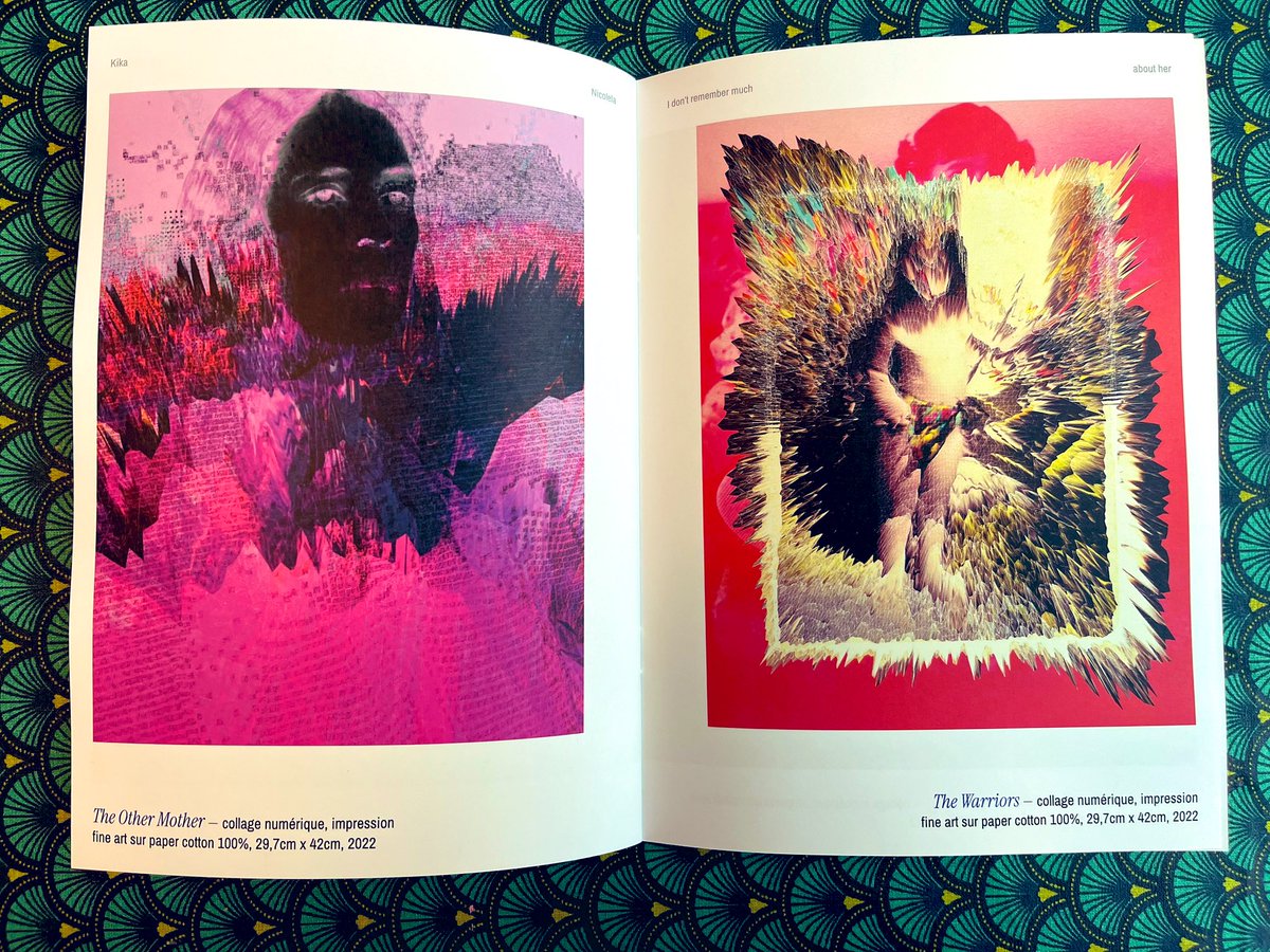 Kika Nicolela (@kikanicolela) on Twitter photo GM fam
Just received the printed catalogues of my solo show ‘I don’t remember much about her.’ , that took place last year here in Brussels. So happy with its design 🤍🙌 made by <a href="/michaelmicasso/">MEK.txt ⌨️</a> ‘s team 🔥 and the text by curator Raya Lindberg is just mind blowing.
Most GM fam
Just received the printed catalogues of my solo show ‘I don’t remember much about her.’ , that took place last year here in Brussels. So happy with its design 🤍🙌 made by <a href="/michaelmicasso/">MEK.txt ⌨️</a> ‘s team 🔥 and the text by curator Raya Lindberg is just mind blowing.
Most