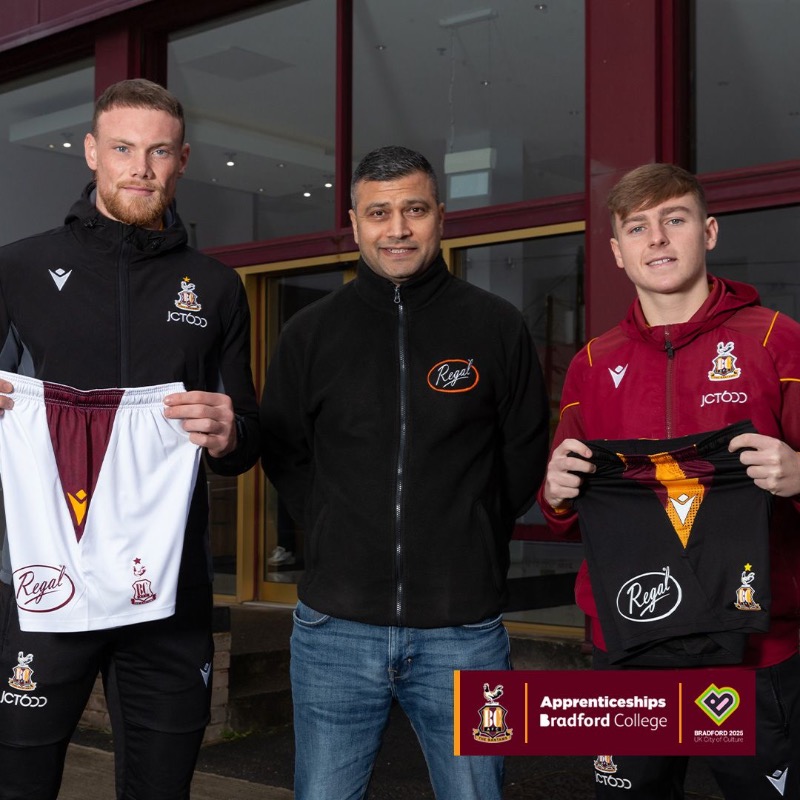 officialbantams's tweet photo. We are delighted to continue our partnership with @RegalFoods for the remainder of the 2024/25 season. 🤝

#BCAFC