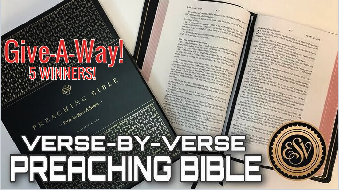 J.C. Ryle (@jcryle) on Twitter photo ***GIVEAWAY RAFFLE***         
Prize:  ESV Preaching Bible, Verse-by-Verse Edition GOATSKIN      
 
5 WINNERS WILL BE CHOSEN  Rules: - Follow
<a href="/crossway/">Crossway</a>
and
<a href="/JCRyle/">J.C. Ryle</a>
AND like and retweet this post.   ALSO, tag a friend in the comments.      
The 5 WINNERS will be announced ***GIVEAWAY RAFFLE***         
Prize:  ESV Preaching Bible, Verse-by-Verse Edition GOATSKIN      
 
5 WINNERS WILL BE CHOSEN  Rules: - Follow
<a href="/crossway/">Crossway</a>
and
<a href="/JCRyle/">J.C. Ryle</a>
AND like and retweet this post.   ALSO, tag a friend in the comments.      
The 5 WINNERS will be announced