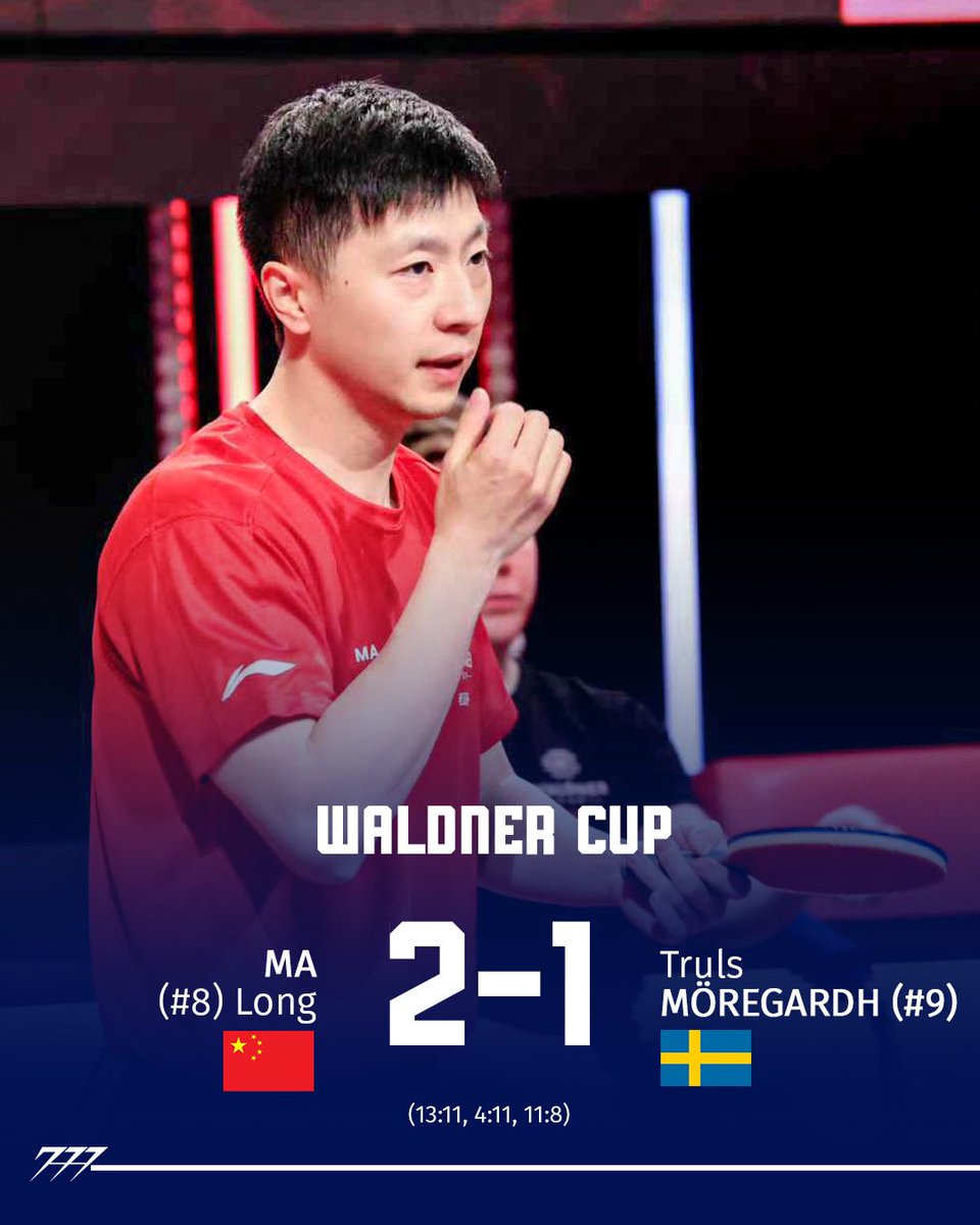 777tabletennis_'s tweet photo. From yesterday: Team Asia wins the first Waldner Cup 🏆
Swipe to see all results >>>
Congrats to all players and organizers for this fun event.
#TableTennis #WaldnerCup #MaLong https://t.co/p5SgRuI0UU