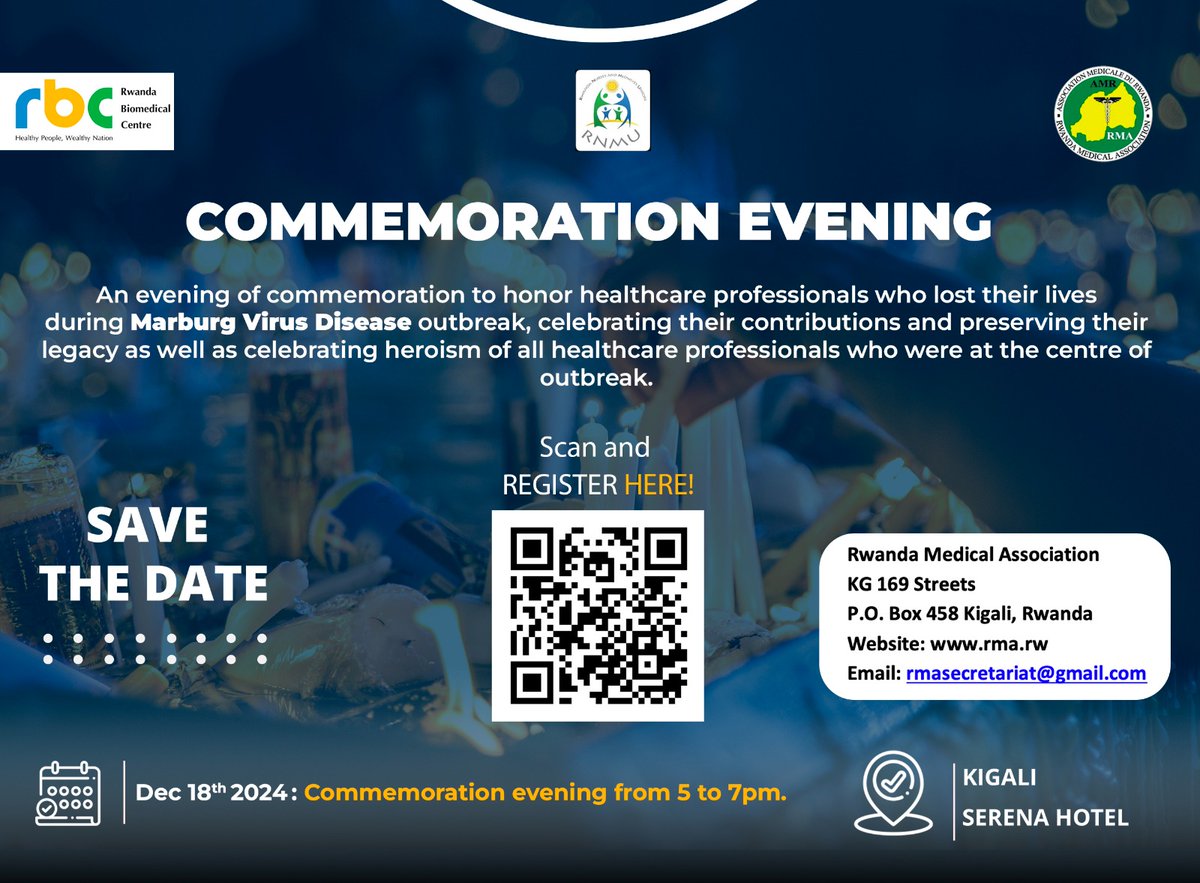 RNMU (@rnmu1) on Twitter photo Let's meet to remember & celebrate our healthcare heroes on 18th December 2024 <a href="/gitembas2020/">Gitembagara</a> <a href="/RwandaHealth/">Ministry of Health | Rwanda</a> <a href="/RwandaMedicalAs/">Rwanda Medical Assoc</a> <a href="/norsksykepleier/">Norsk Sykepleierforbund</a> <a href="/ICNurses/">ICN</a> <a href="/NMSAR_Rwanda/">NMSAR Rwanda</a> <a href="/NewTimesRwanda/">The New Times (Rwanda)</a> <a href="/rbarwanda/">Rwanda Broadcasting Agency (RBA)</a> <a href="/btntvrwanda/">BTN TV RWANDA</a> Let's meet to remember & celebrate our healthcare heroes on 18th December 2024 <a href="/gitembas2020/">Gitembagara</a> <a href="/RwandaHealth/">Ministry of Health | Rwanda</a> <a href="/RwandaMedicalAs/">Rwanda Medical Assoc</a> <a href="/norsksykepleier/">Norsk Sykepleierforbund</a> <a href="/ICNurses/">ICN</a> <a href="/NMSAR_Rwanda/">NMSAR Rwanda</a> <a href="/NewTimesRwanda/">The New Times (Rwanda)</a> <a href="/rbarwanda/">Rwanda Broadcasting Agency (RBA)</a> <a href="/btntvrwanda/">BTN TV RWANDA</a>