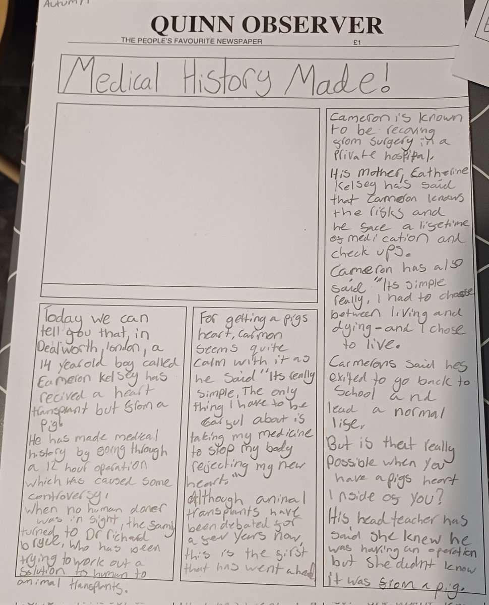 BGE 'Pig Heart Boy' newspaper reports 📰  #controversy #ethical #debate #survival