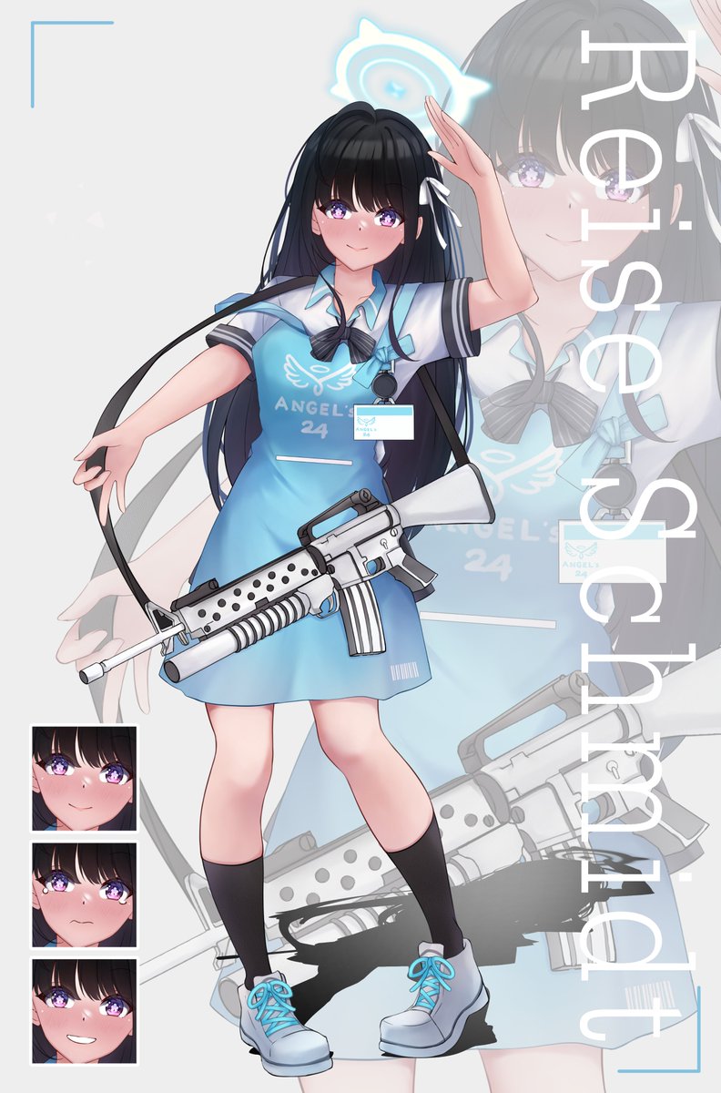 Layer_Ao's tweet photo. ANGELS 24🛍️ 
#ブルアカ #BlueArchive https://t.co/pYVorseheF