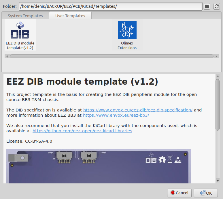 📢 For the brave and creative ones, the new KiCad project template repository: github.com/eez-open/dib-k…

#OpenScience #Maker #OpenSource #kicad