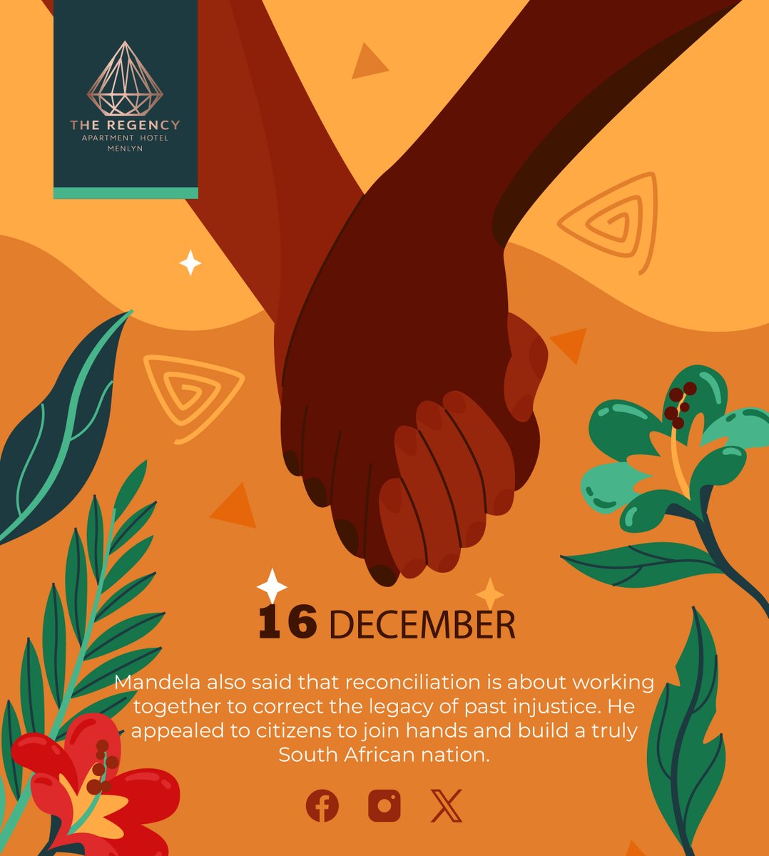 the_menlyn's tweet photo. Mandela also said that reconciliation is about working together to correct the legacy of past injustice. He appealed to citizens to join hands and build a truly South African nation. https://t.co/h8L55jBChi