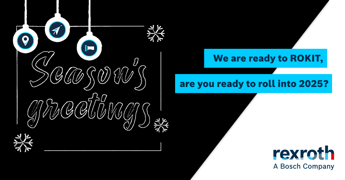 RexrothDACH's tweet image. Auch in diesem Jahr haben wir wieder eine besondere Grußkarte gestaltet: Das Design wurde mit unserer Lokalisierungssoftware ROKIT Locator in unserer DevOps-Umgebung kartiert. Schau dir das Making-Of an. 
#BoschRexroth #RexrothROKIT #RexrothRoboticsKit  bosch-ext.mediaspace.de.kaltura.com/media/Rexroth+…
