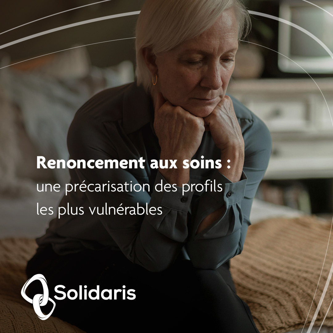 🚨 41 % des Belges francophones renoncent encore à des soins

Malgré une légère diminution des reports de soins pour raisons financières, les inégalités sociales et la précarisation des profils vulnérables continuent de s’aggraver. 

🔗L'enquête sur institut-solidaris.be