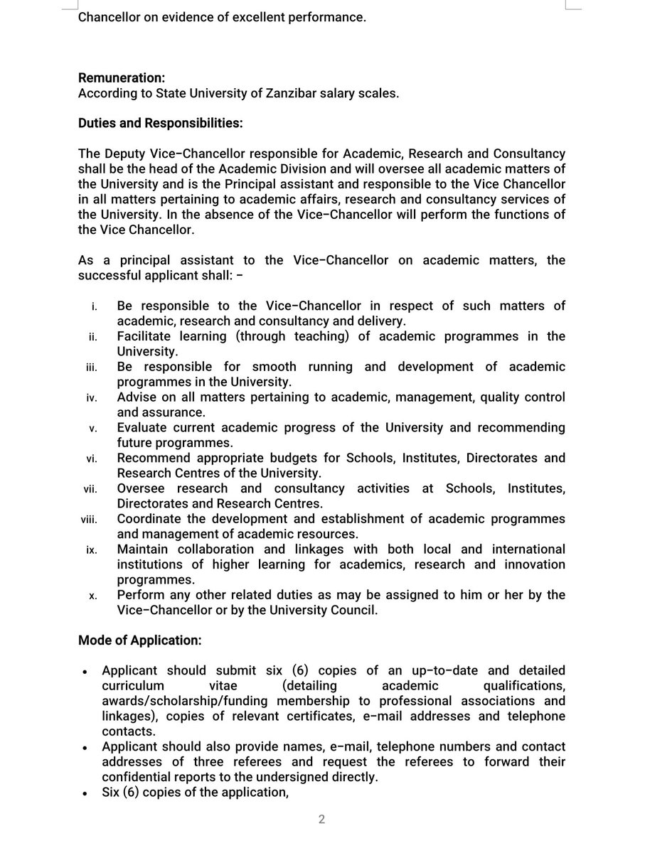 The State University of Zanzibar (SUZA) tweet media