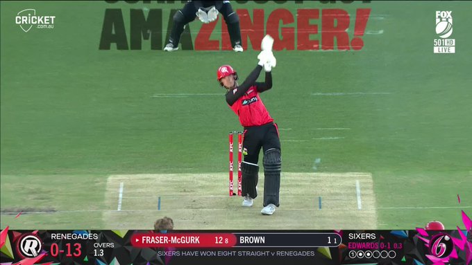 Superb Strike from JFM 🔥 📹 Credits: Twitter/BBL
