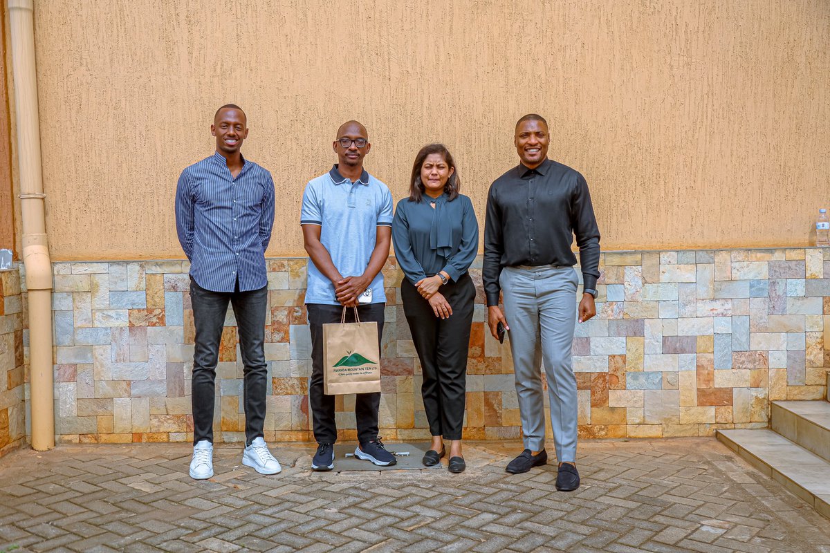 RwMountainTea's tweet photo. Last week, we had the honor of hosting a potential partner as we set our sights on expanding into West Africa. This marks a bold step forward in bringing our tea to new markets and growing our global presence! https://t.co/3EaV838j8m