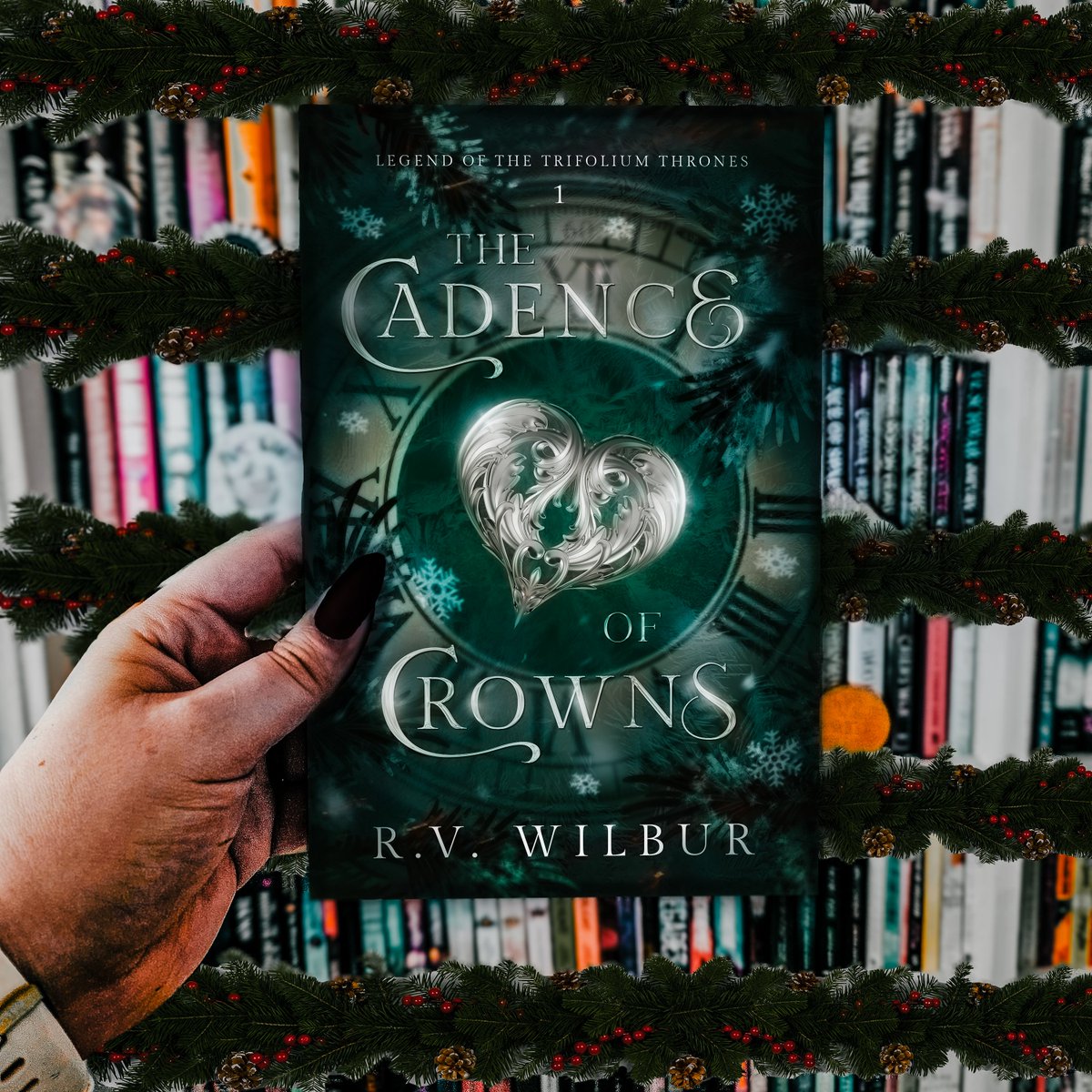 ReadingCaff's tweet image. ✨ The Nutcracker meets fantasy romance! The Cadence of Crowns by RV Wilbur is everything we need for the holiday season—magic, rebellion, and swoon-worthy romance. 🎄

📖 Read the full blog review now + pre-order your copy for December 24th! 
#thecadenceofcrowns #fantasyromance
