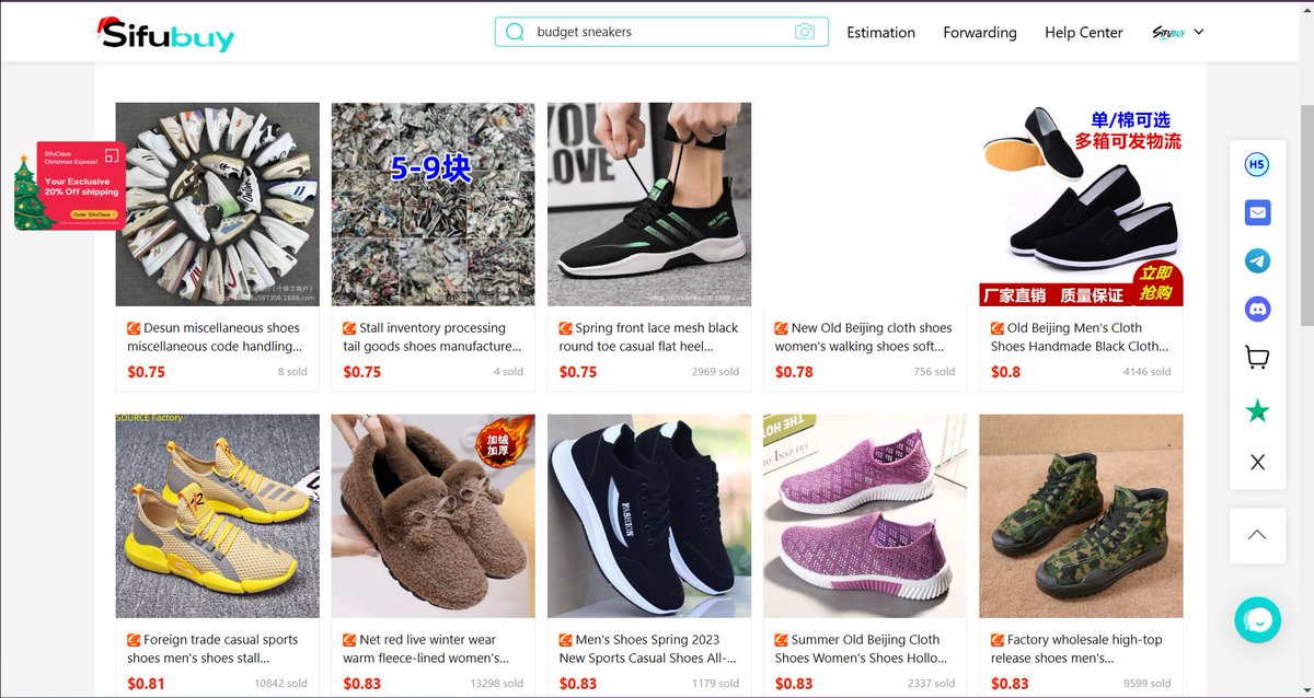 Need Christmas budget sneakers <= 10$?
Hop on sifubuy.com 
Gather together on discord: discord.gg/eg3ZRjC9x3
#budget #insurance #china #nike #sneakerhead