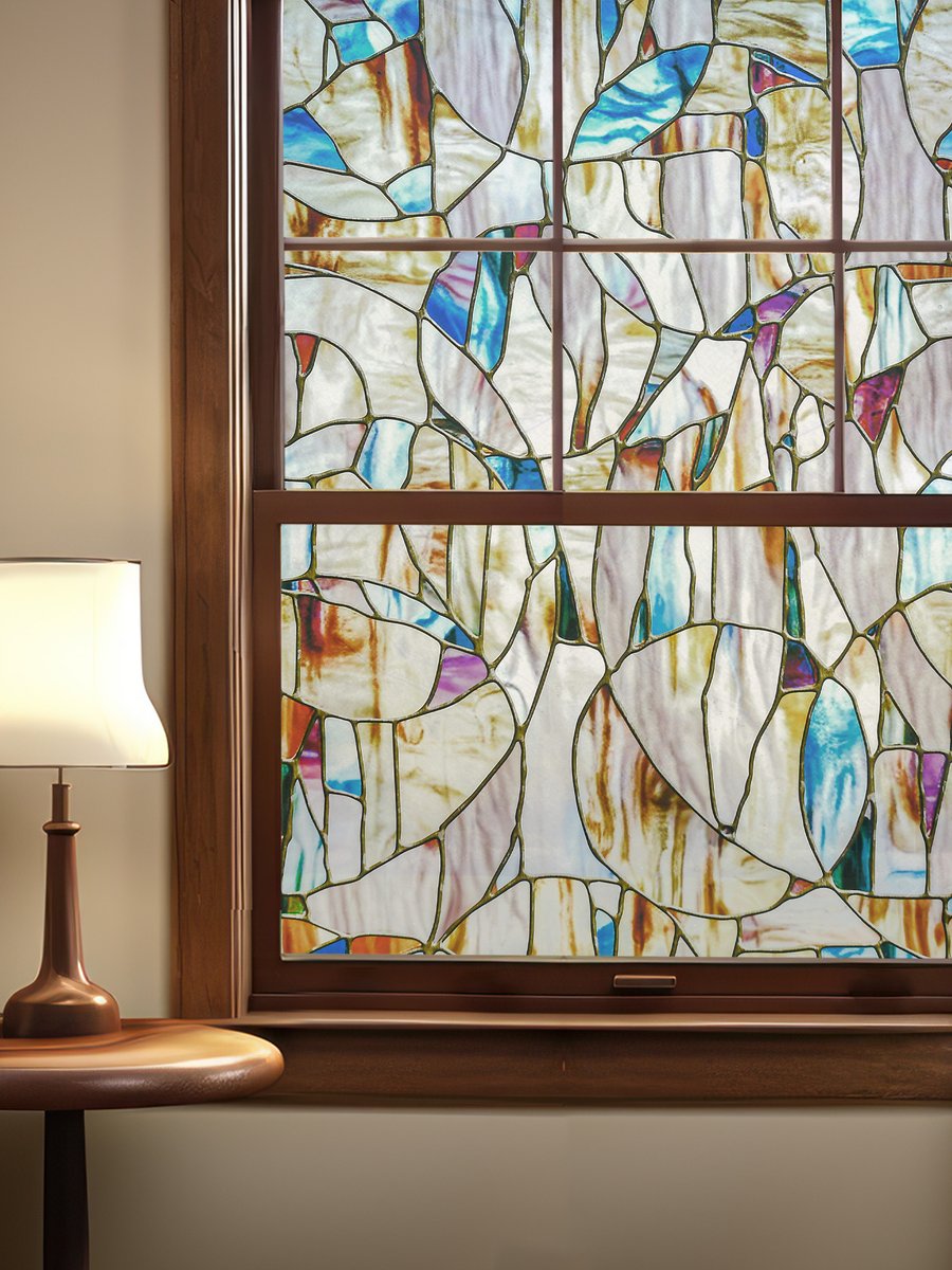 Fancyfix16015's tweet image. Enjoy natural light while keeping prying eyes away! 🌞✨ Our stained glass window films provide superior privacy protection without compromising style.
#FancyFix #WindowFilmDecor #PrivacyMatters #StainedGlassEffect #EasyToApply #DIYHomeDecor #WindowStyle