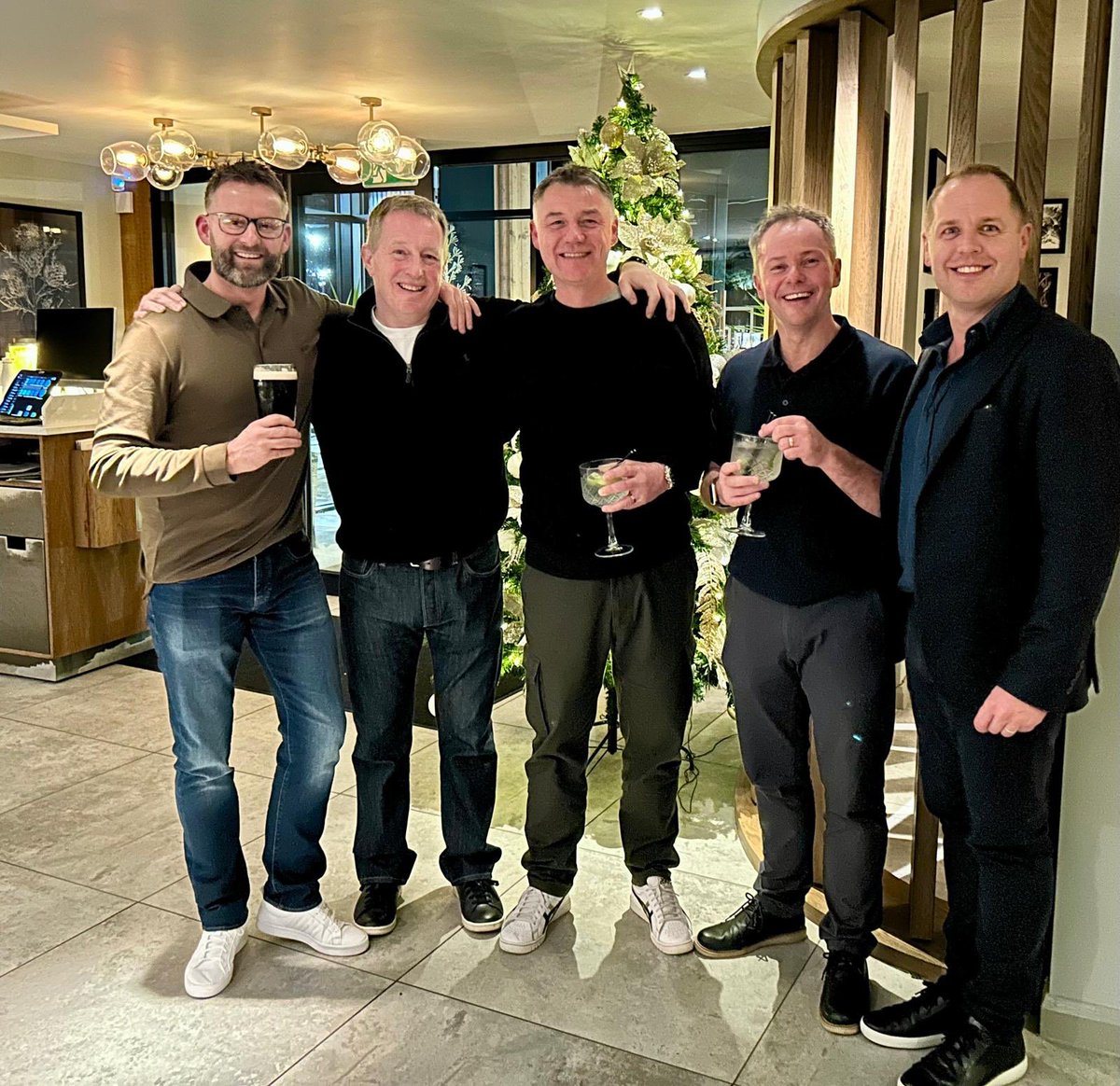 Great to get the band back together yesterday 🎅