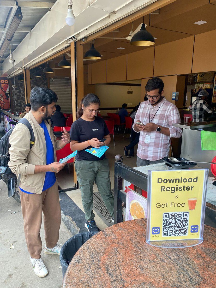 gopool_app's tweet photo. Download, register and get free tea. 🫖

#GoPool #Bangalore #India #networking #startup #team #transport #TogetherWeGoFurther https://t.co/PMKIC7DXTI