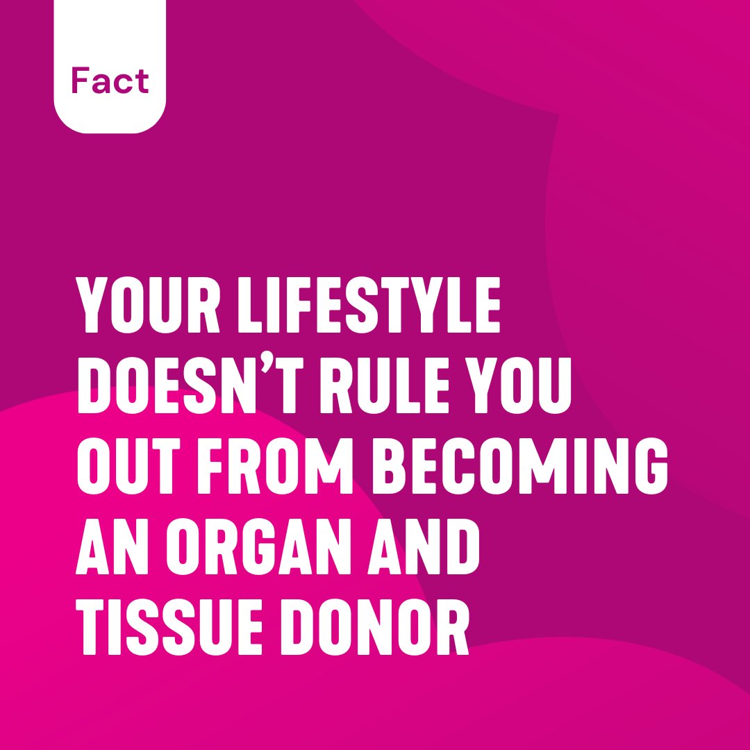 DonateLife π (@donatelifetoday) on Twitter photo π‘ Did you know that if you smoke, drink or have an unhealthy diet you can still register as an organ and tissue donor? You donβt have to be in perfect health. Find out more about organ and tissue donation at donatelife.gov.au 
#DonateLife #OrganDonation π‘ Did you know that if you smoke, drink or have an unhealthy diet you can still register as an organ and tissue donor? You donβt have to be in perfect health. Find out more about organ and tissue donation at donatelife.gov.au 
#DonateLife #OrganDonation