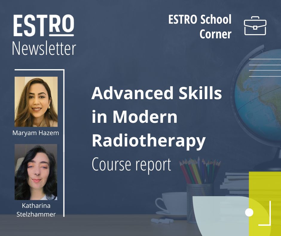 ESTRO_RT's tweet image. The  Advanced Skills in Modern #Radiotherapy course provided hands-on experience, especially in #delineation and margin calculation, while fostering global #networking. A great opportunity for professionals to expand knowledge &amp;amp; share ideas.
👉bit.ly/49sqQJn #ESTROSchool