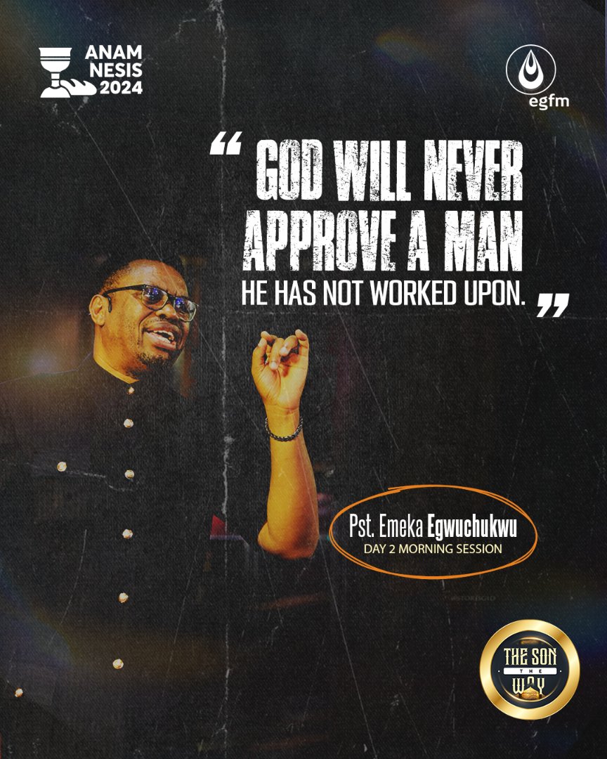 EGFMfountain's tweet photo. Below are some excerpts from the ministration of God's Word by Pastor Emeka Egwuchukwu at #ANAMNESIS2024 Day 2 Morning Session.
#PstEmeka #ANAMNESIS2024 #EGFM https://t.co/VWcvmdQ6r9
