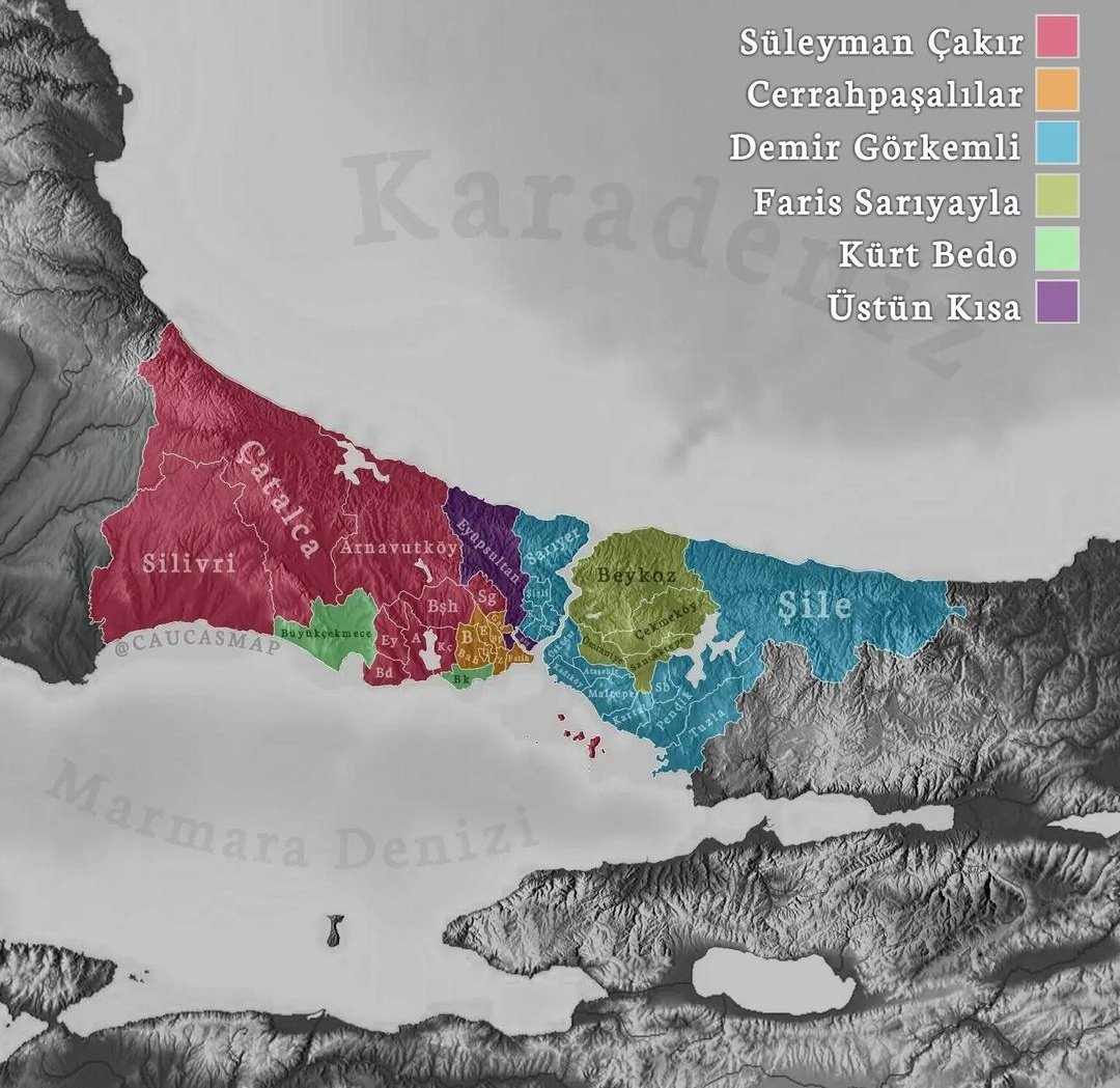 2. Kurtlar Vadisi'ne göre İstanbul.