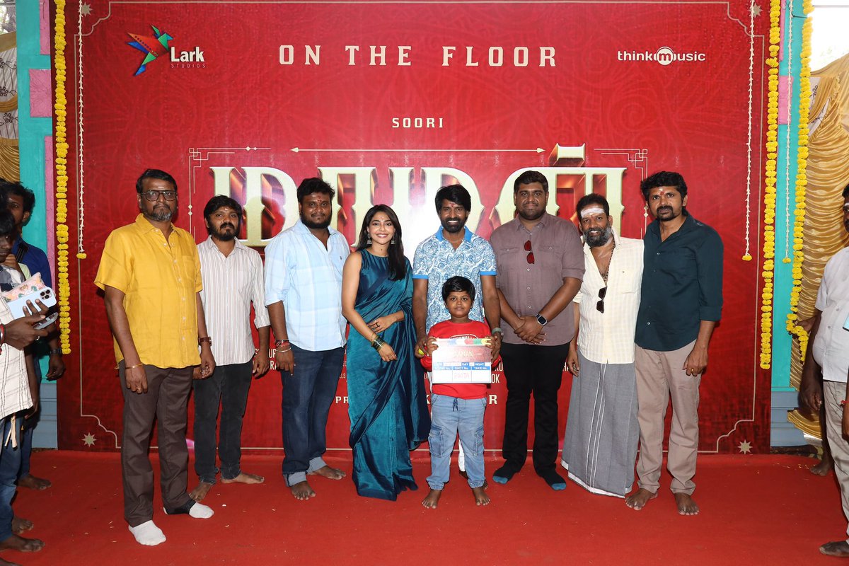 Actor Soori (@sooriofficial) on Twitter photo Happy to announce my next film with #Vilangu fame Director <a href="/p_santh/">prasanth.P</a> is titled #Maaman. The film kicked off with a special pooja ceremony today. Stay tuned for more updates on this promising project! ✨.
A <a href="/HeshamAWmusic/">Hesham Abdul Wahab</a> Musical 🎶
Produced by <a href="/kumarkarupannan/">Kumar K</a>
of <a href="/larkstudios1/">Lark Studios</a> Happy to announce my next film with #Vilangu fame Director <a href="/p_santh/">prasanth.P</a> is titled #Maaman. The film kicked off with a special pooja ceremony today. Stay tuned for more updates on this promising project! ✨.
A <a href="/HeshamAWmusic/">Hesham Abdul Wahab</a> Musical 🎶
Produced by <a href="/kumarkarupannan/">Kumar K</a>
of <a href="/larkstudios1/">Lark Studios</a>