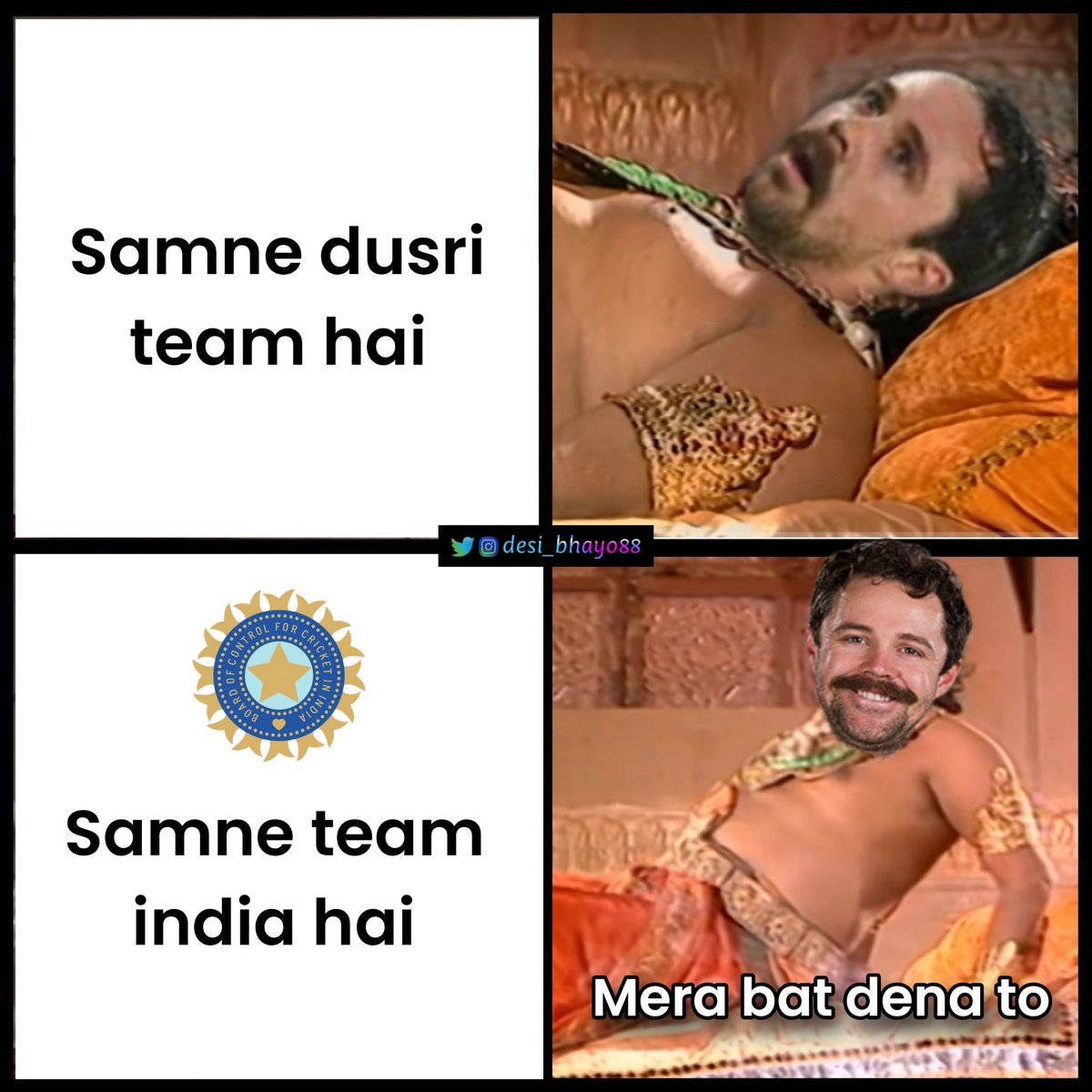 hetram921's tweet photo. INDIA ko dekhte hi Travis head #INDvsAUS #ViratKohli #RohithSharma #BGT2025 https://t.co/1Z630UfeyO